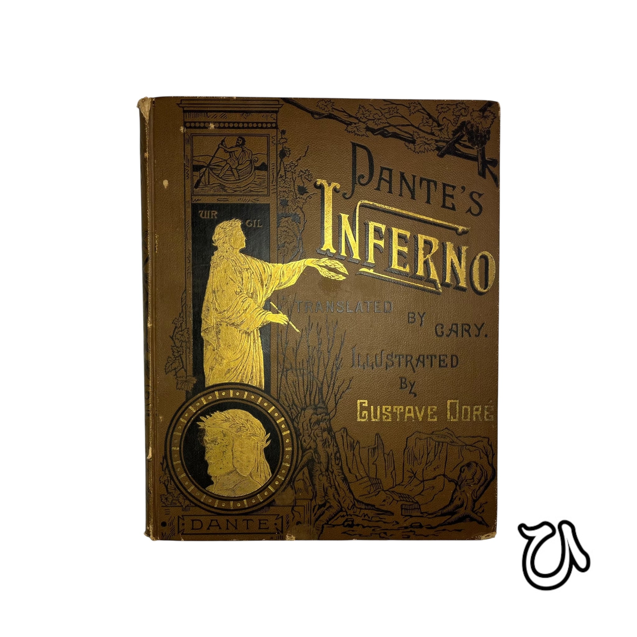 1880 Dante’s Inferno Illustrated by Gustave Doré Cassell Publishing Co.
