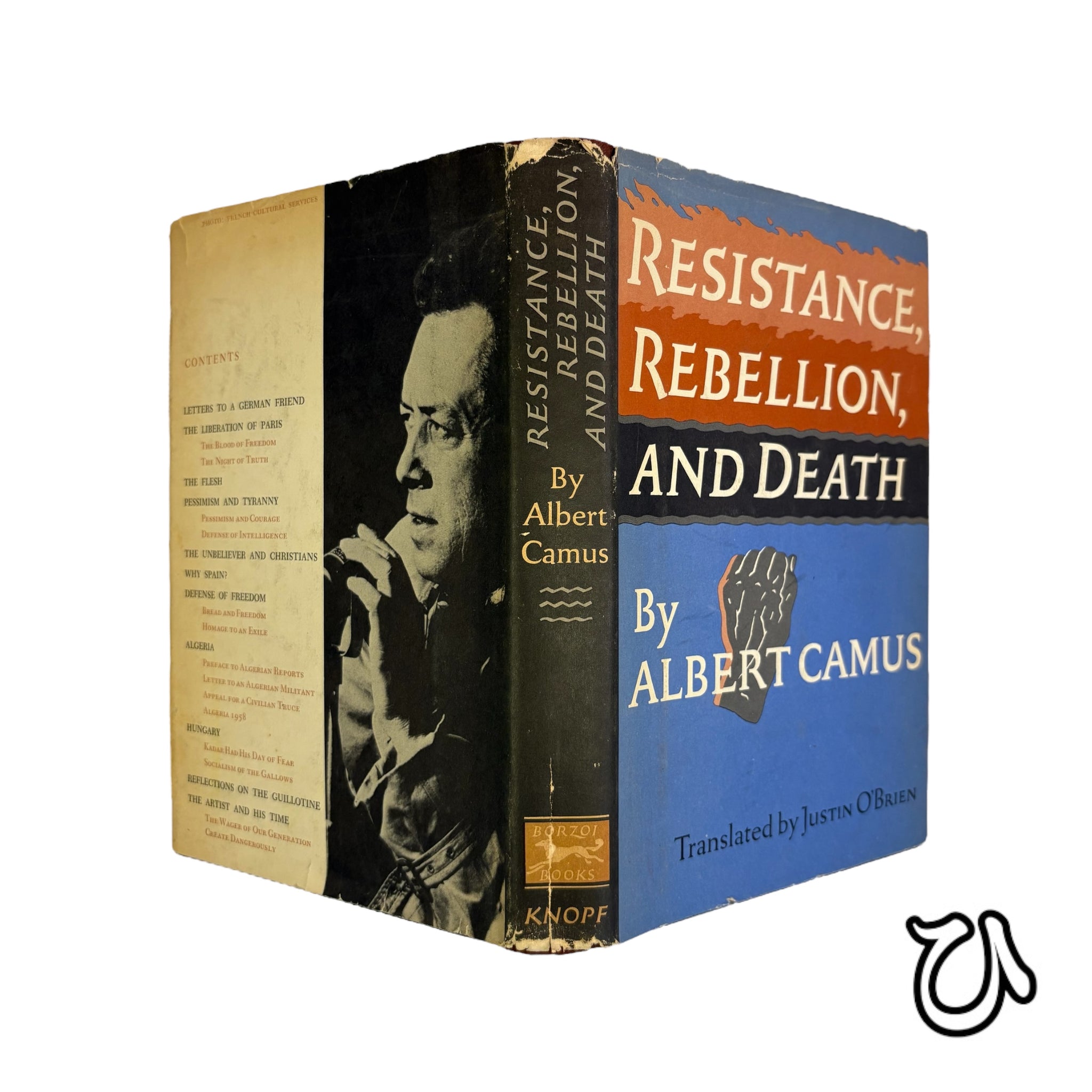 1961 Resistance Rebellion and Death by Albert Camus
