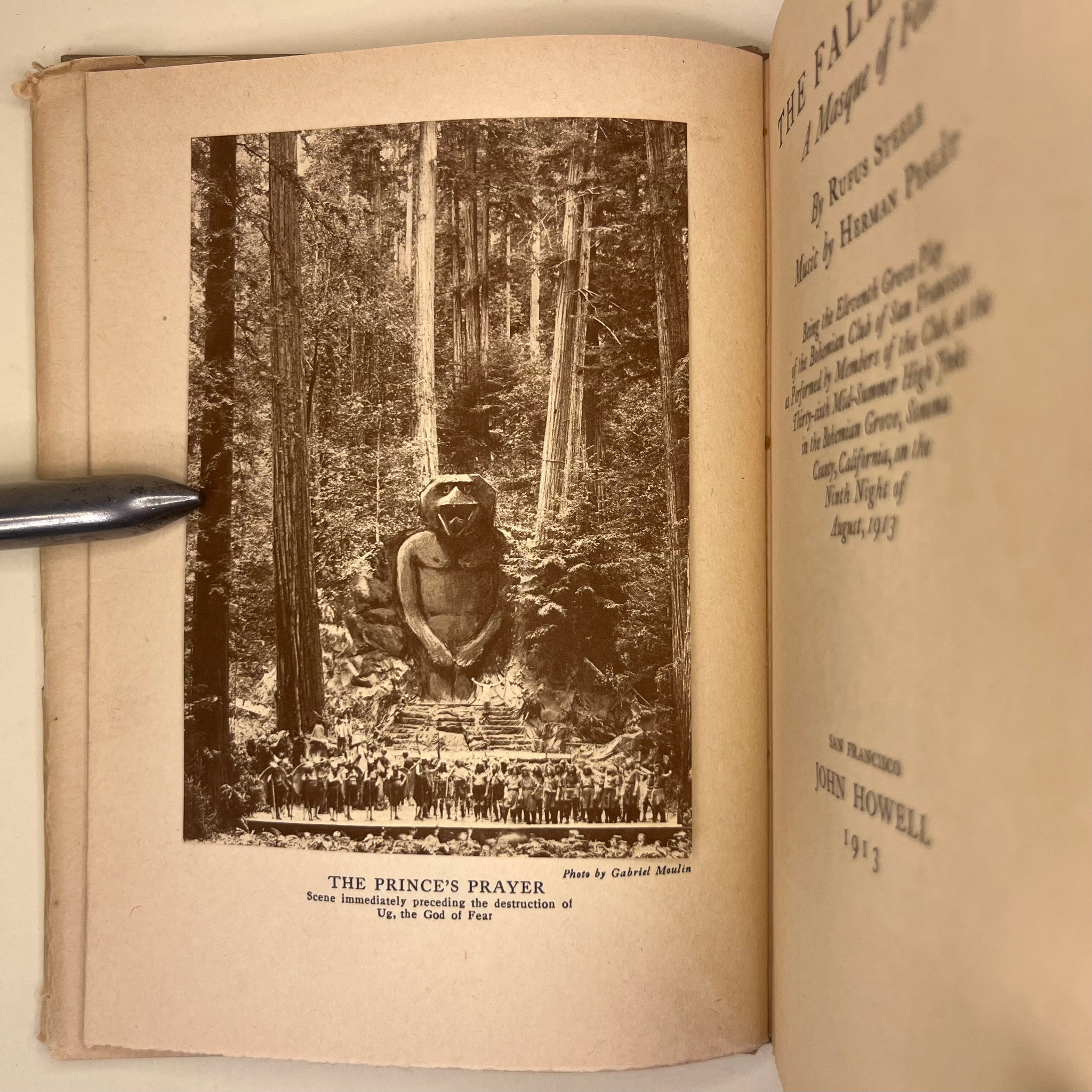 1913 Bohemian Grove The Fall of Ug