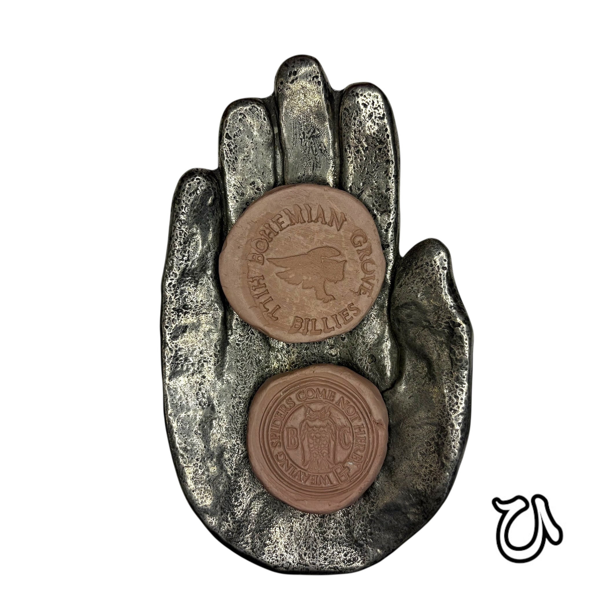 Bohemian Grove Clay Tokens