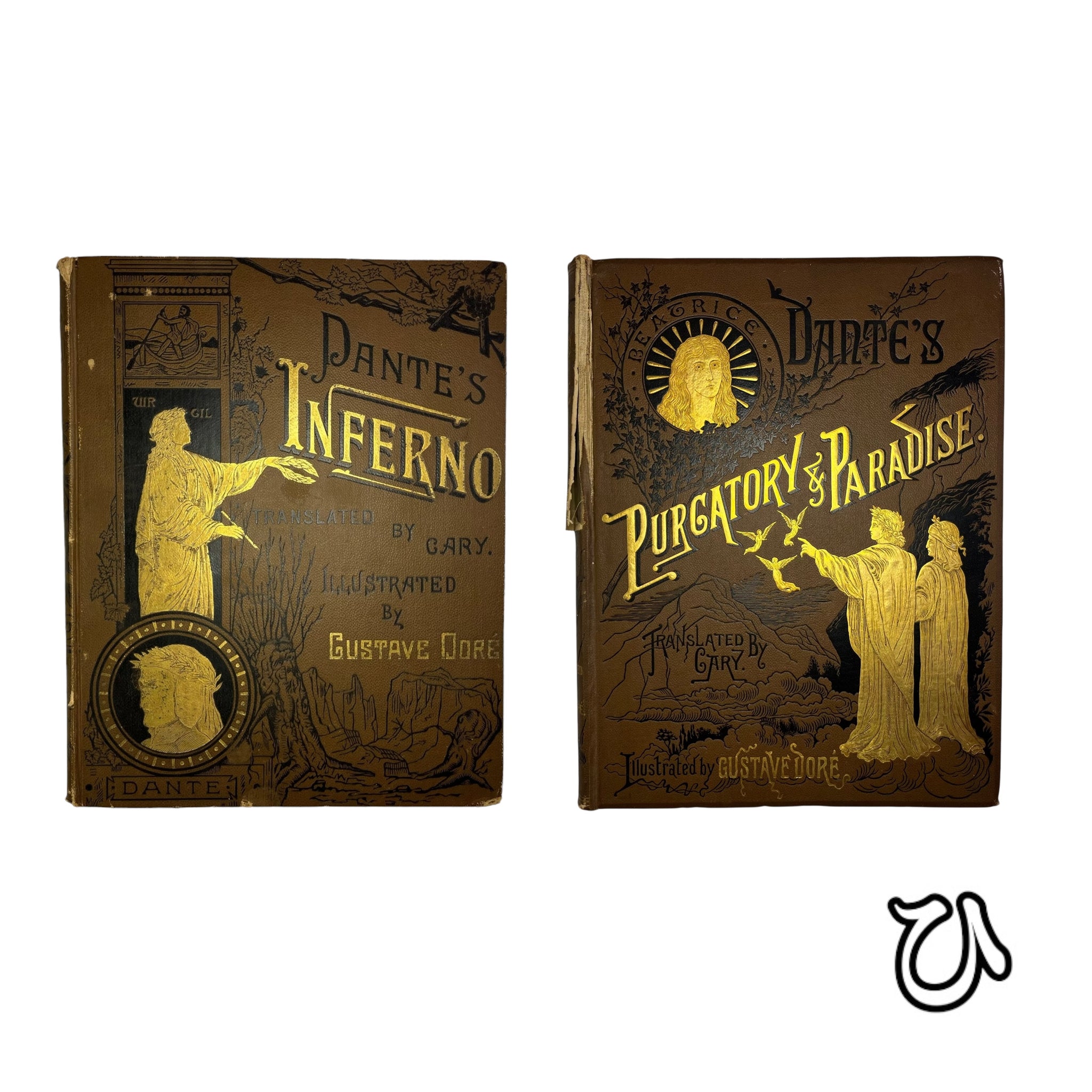 1880 Dante’s Inferno Illustrated by Gustave Doré Cassell Publishing Co.