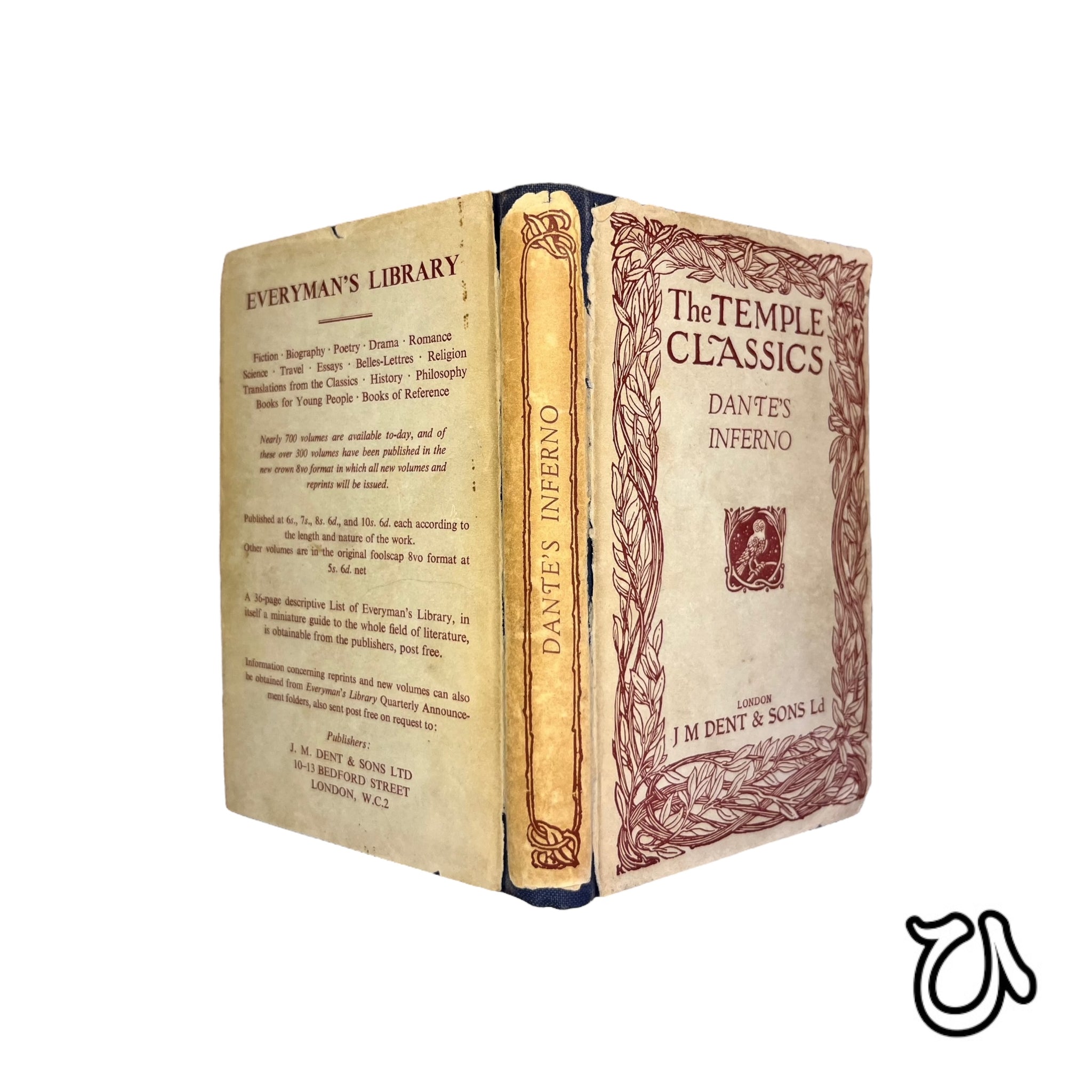 Dante's Divine Comedy Temple Classics