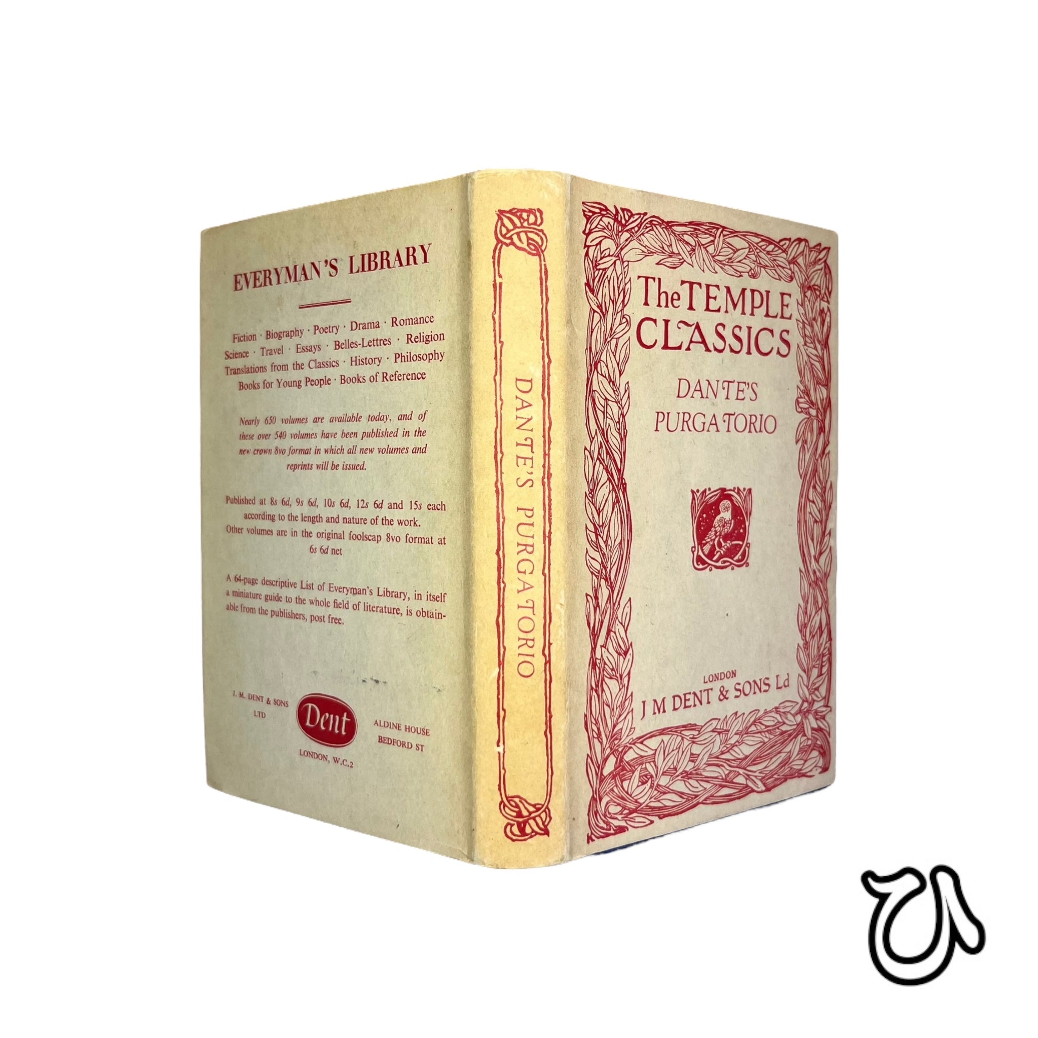 Dante's Divine Comedy Temple Classics
