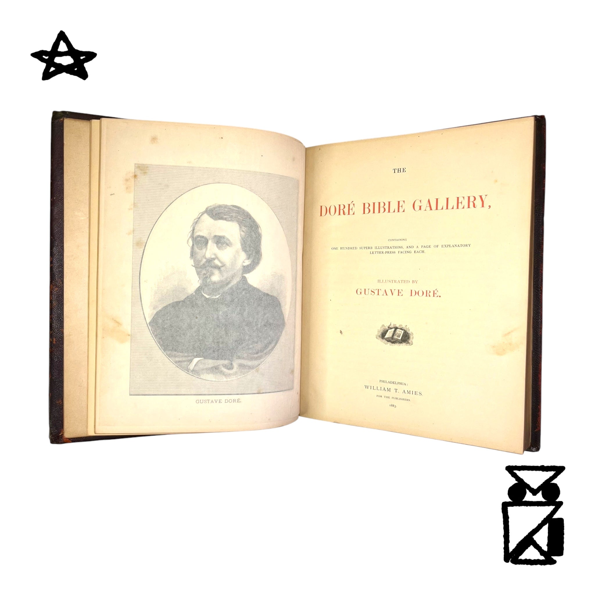 1883 Doré Bible Gallery Illustrated By Gustave Doré