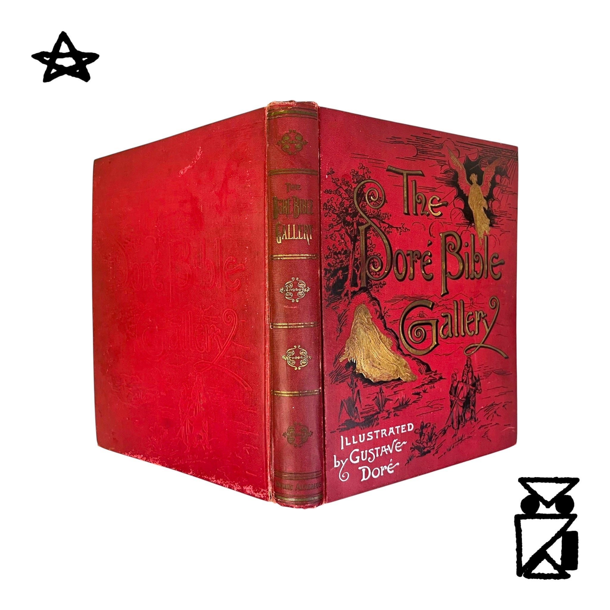 1883 Bible Gallery Illustrated By Gustave Doré Altemus Edition