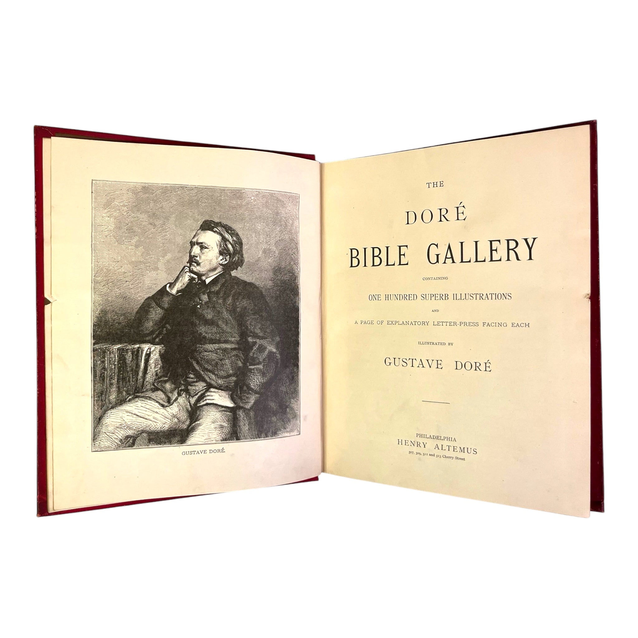 1883 Bible Gallery Illustrated By Gustave Doré Altemus Edition