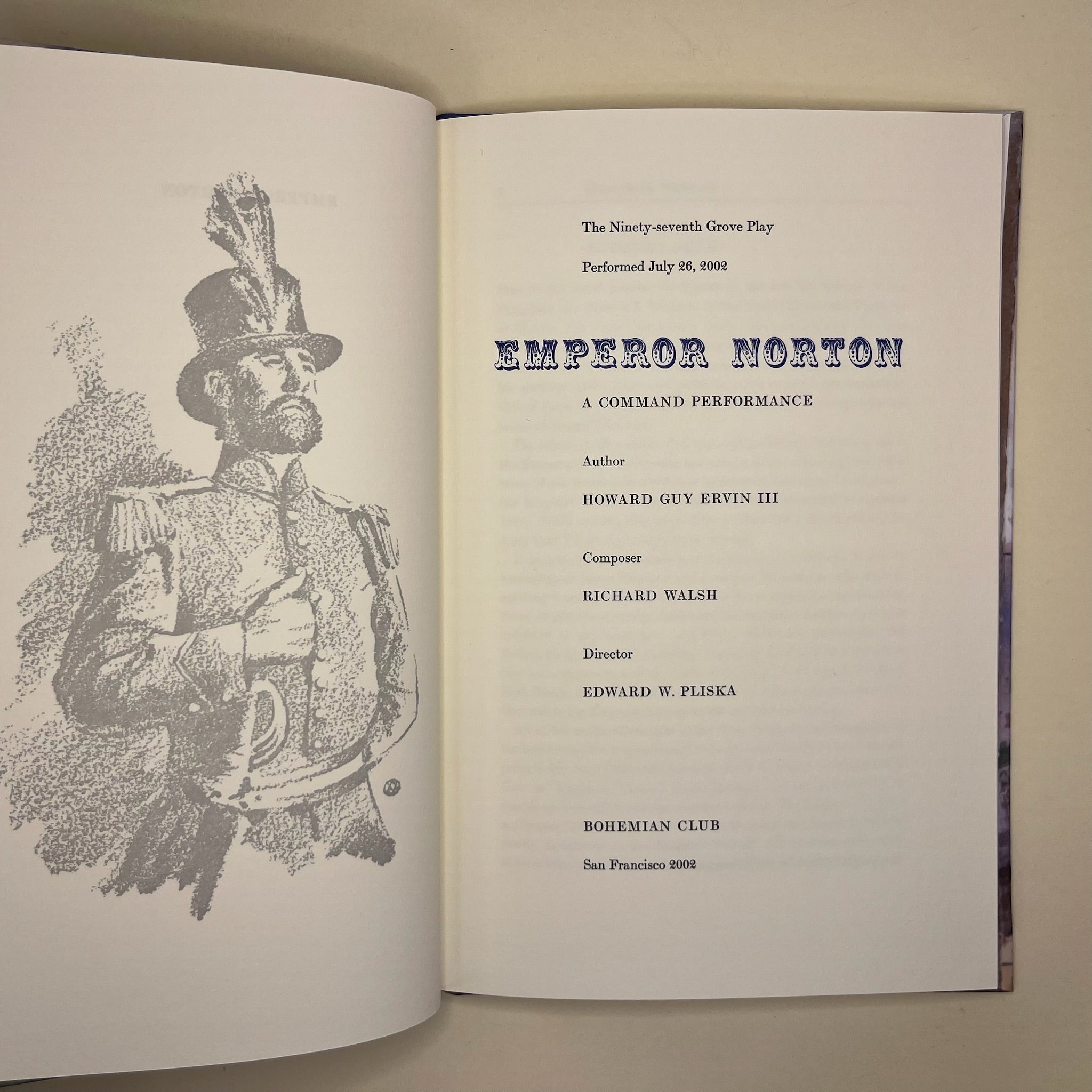 2002 Bohemian Grove Emperor Norton