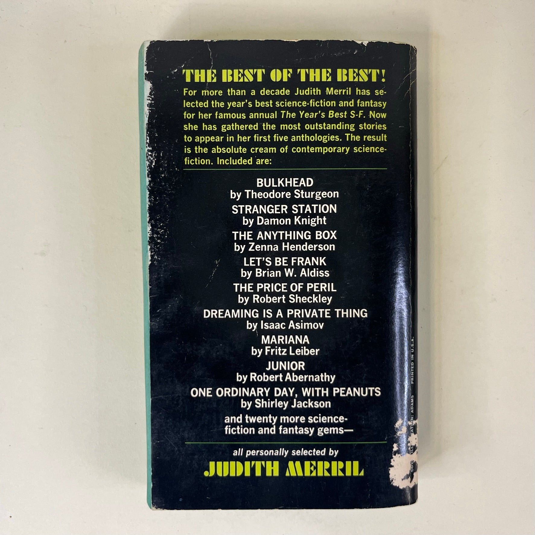 1968 SciFi The Best of The Best