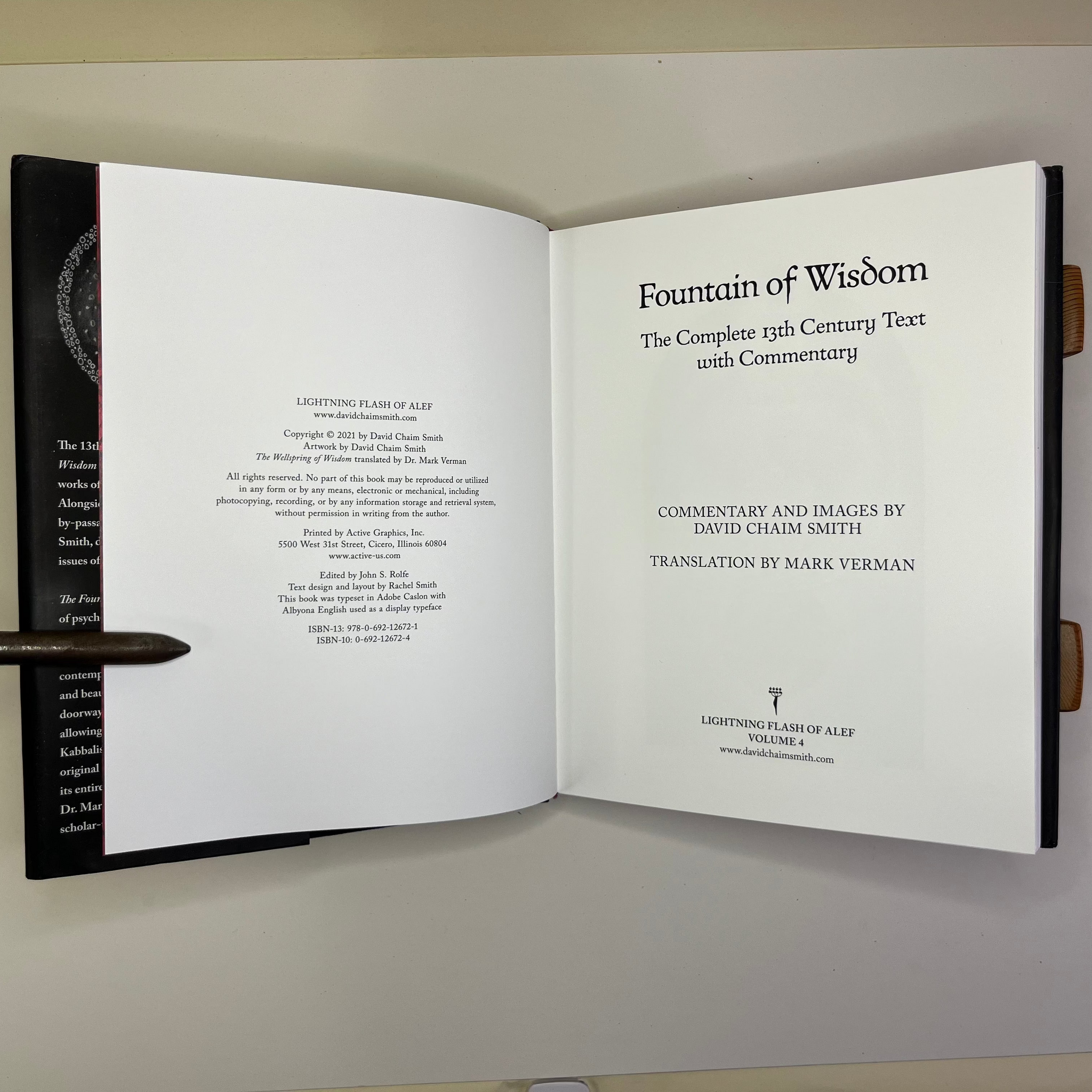 2021 Fountain Of Wisdom by David Chaim Smith