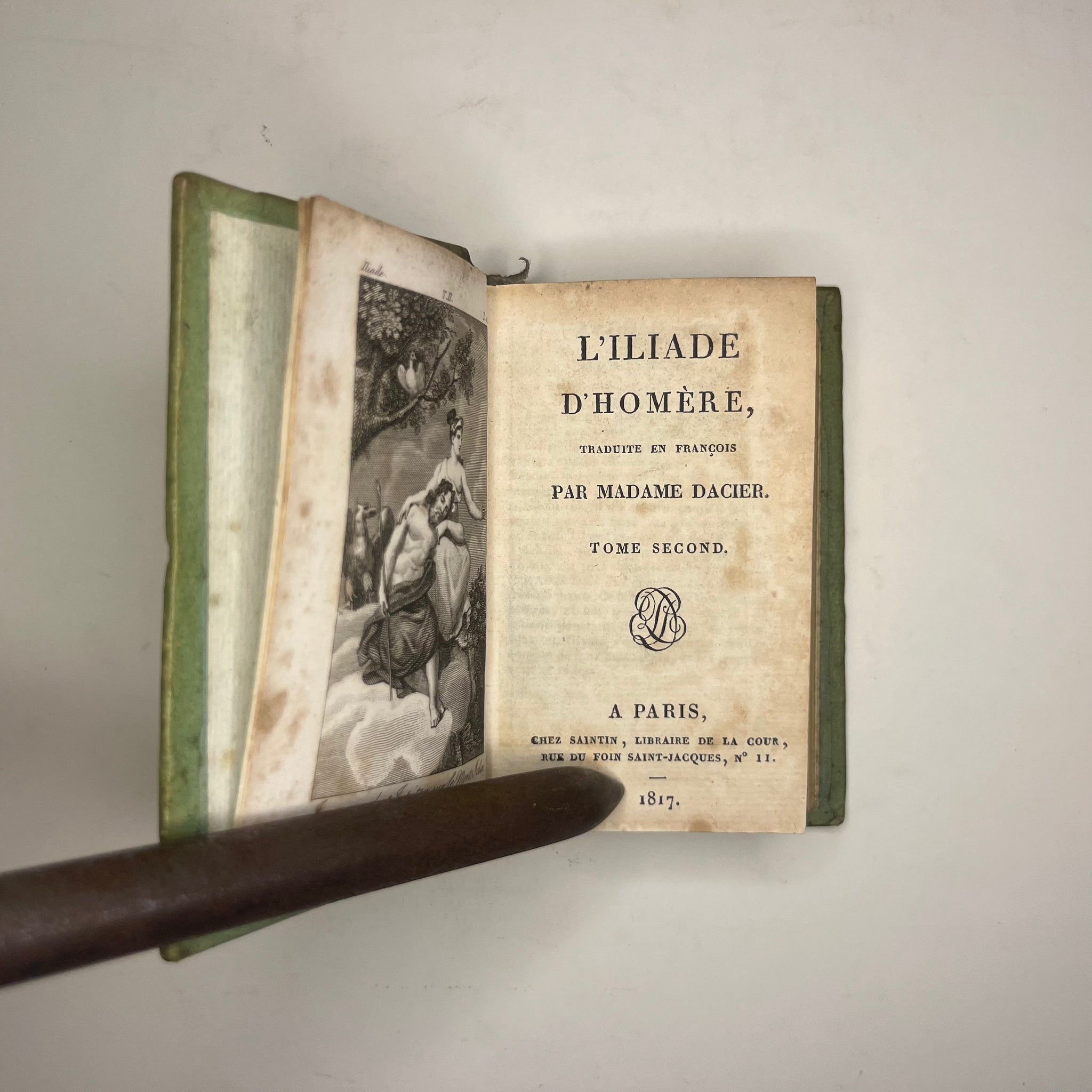 1817 Homer's Odyssey & Iliad translated by Madame Dacier