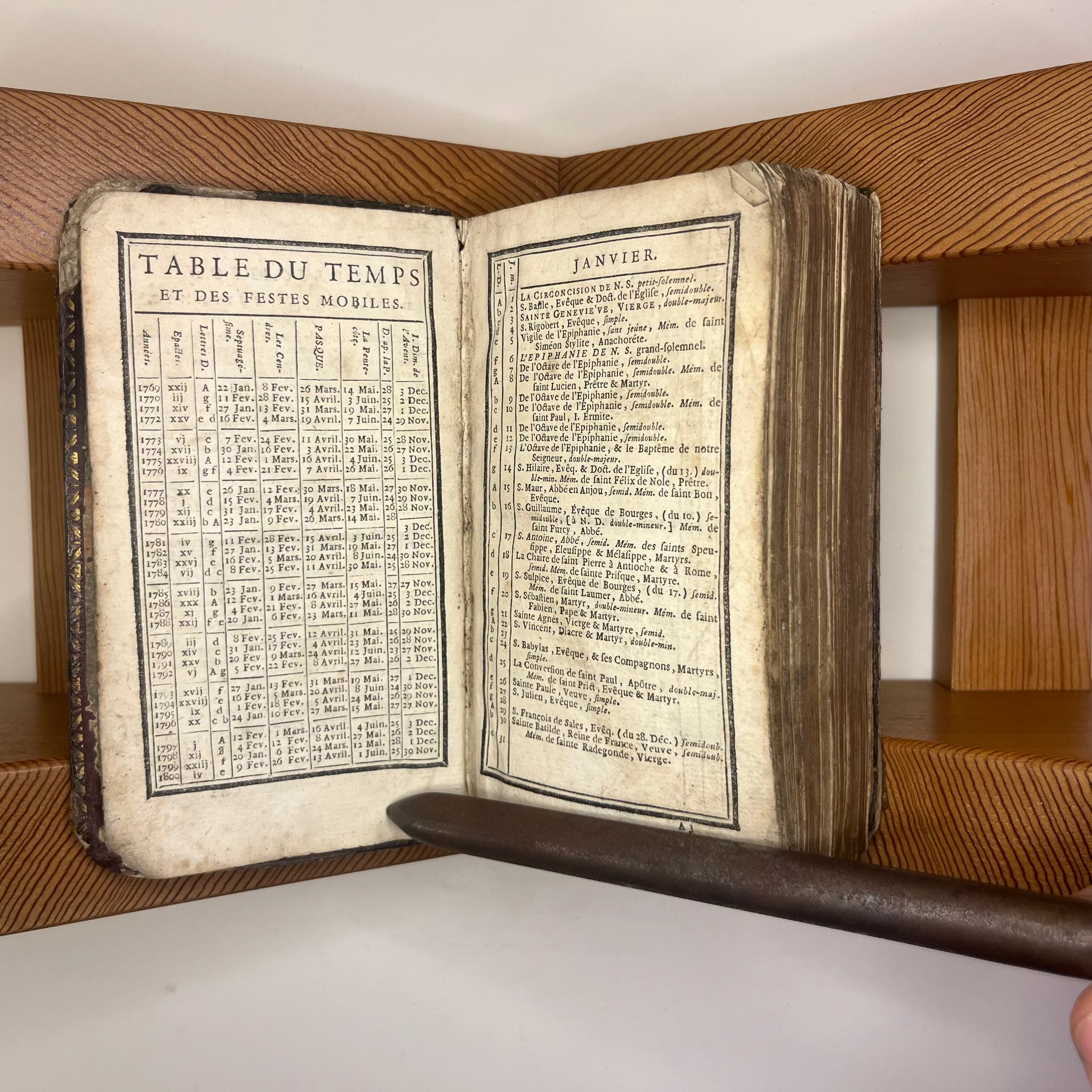 1782 Eucologe ou livre d'église by Chez De Hansy