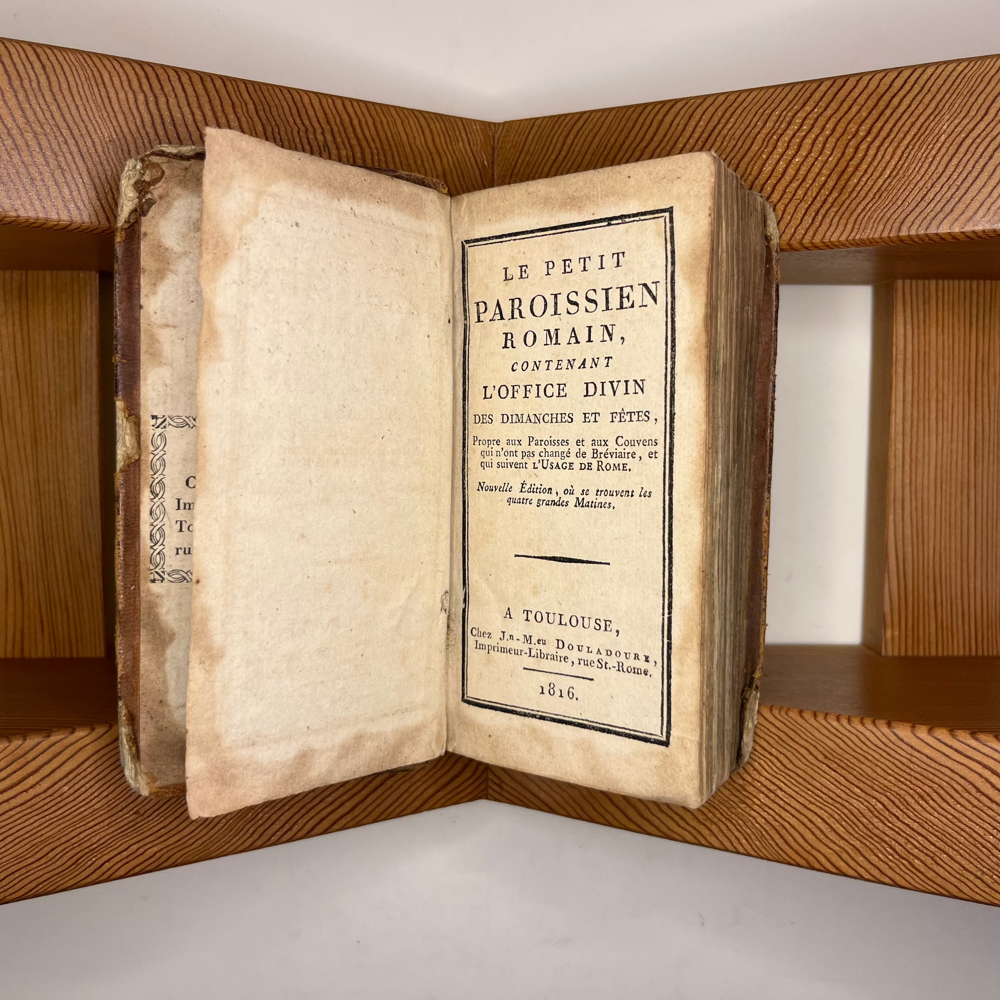 1816 Le Petit Paroissien Complet by Chez Dehansey