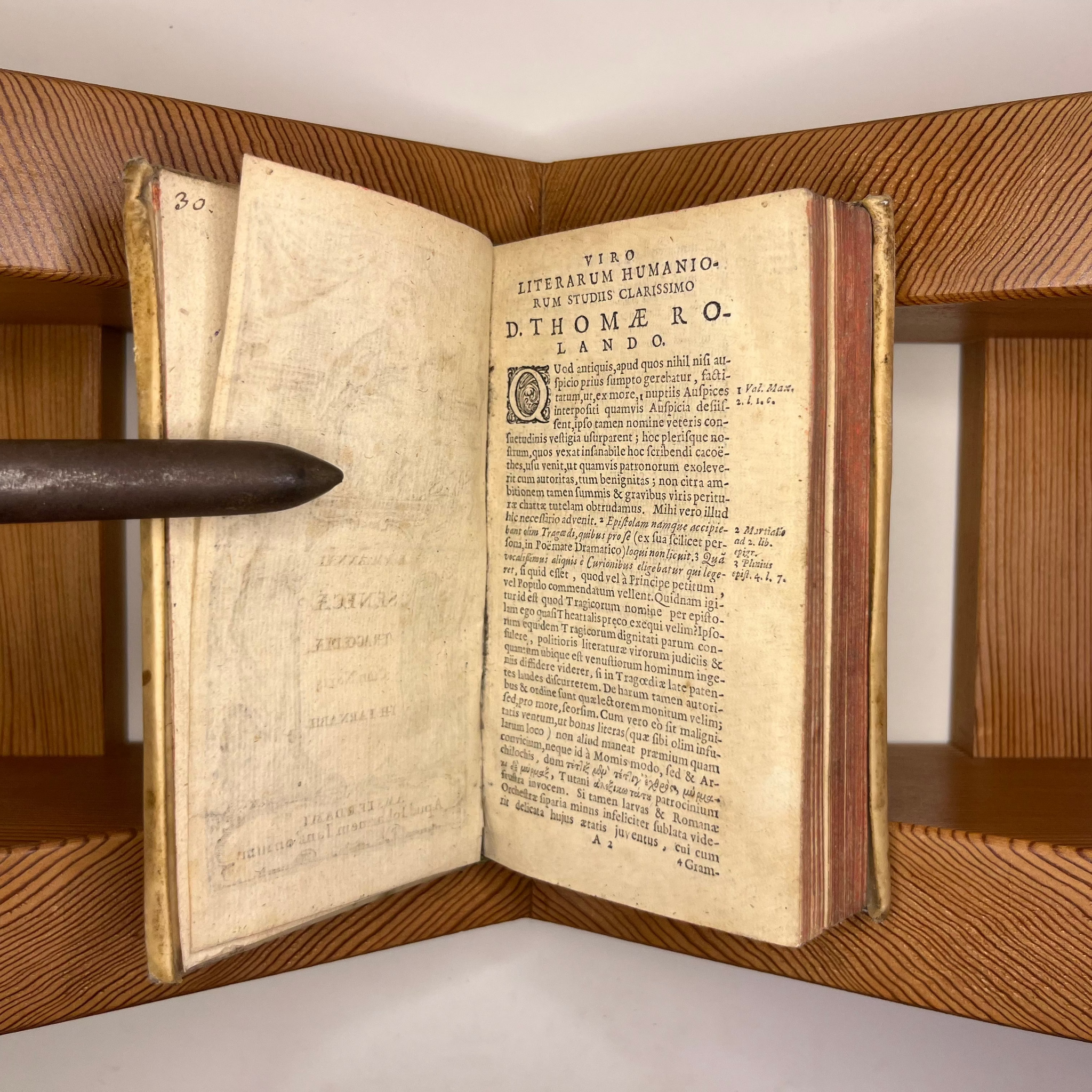 1713 Tragedy by Seneca Published by Amsterdam, Johannes Jansson