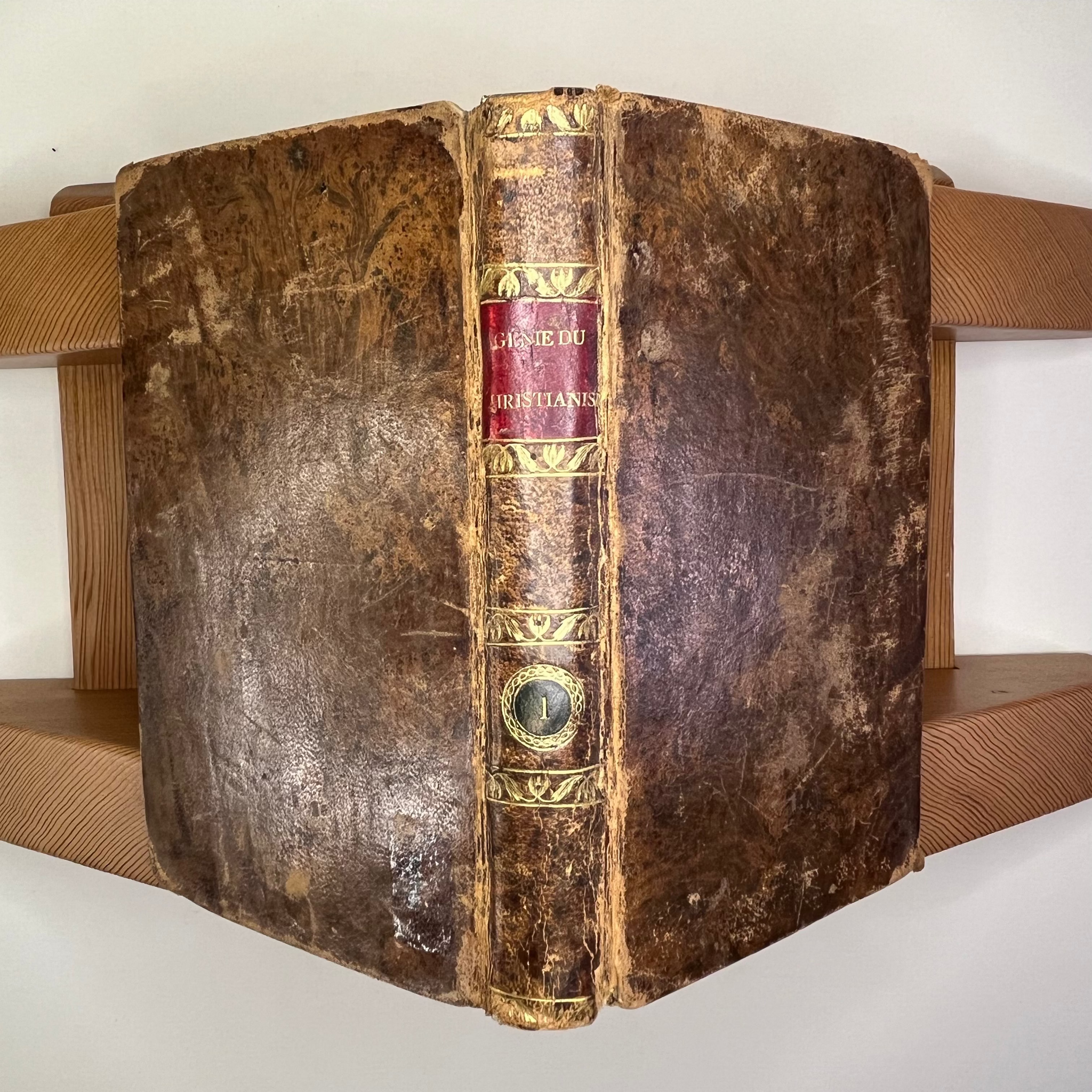 1808 The Genius Of Christianity Tomes I & II by François-Auguste Chateaubriand
