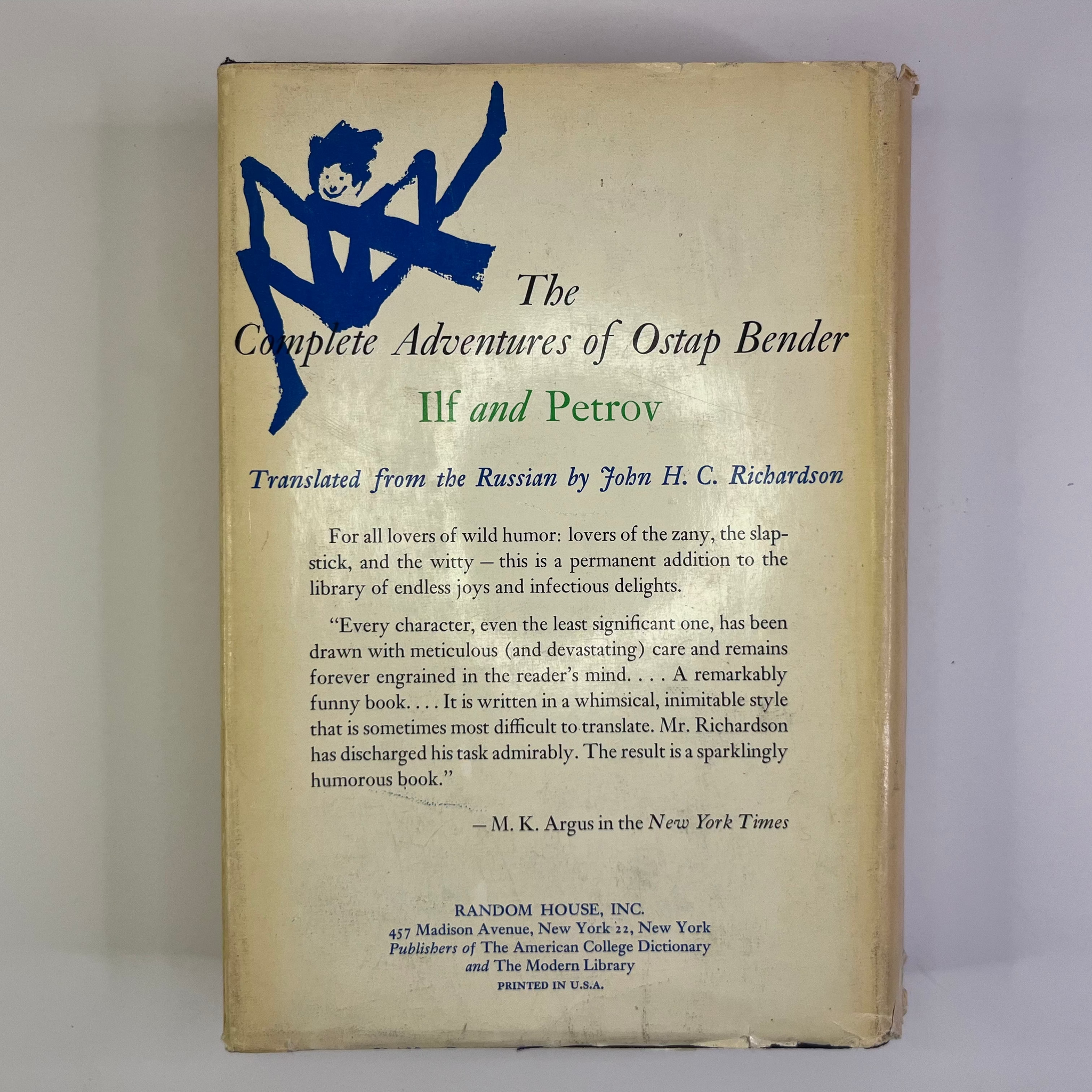 1962 Ilf and Petrov's The Complete Adventures Of Ostap Bender