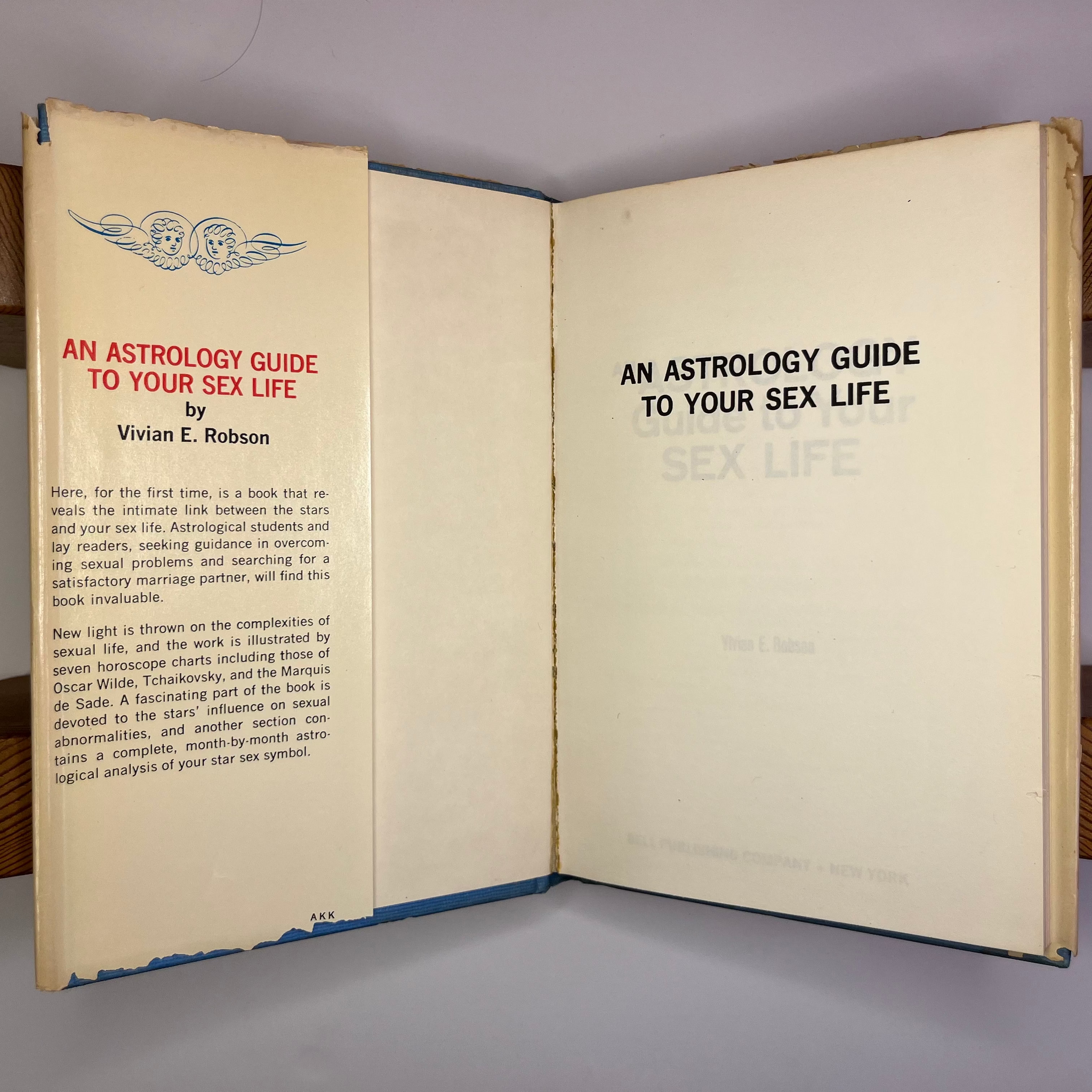 1963 An Astrology Guide To Your Sex Life by Vivian E. Robson