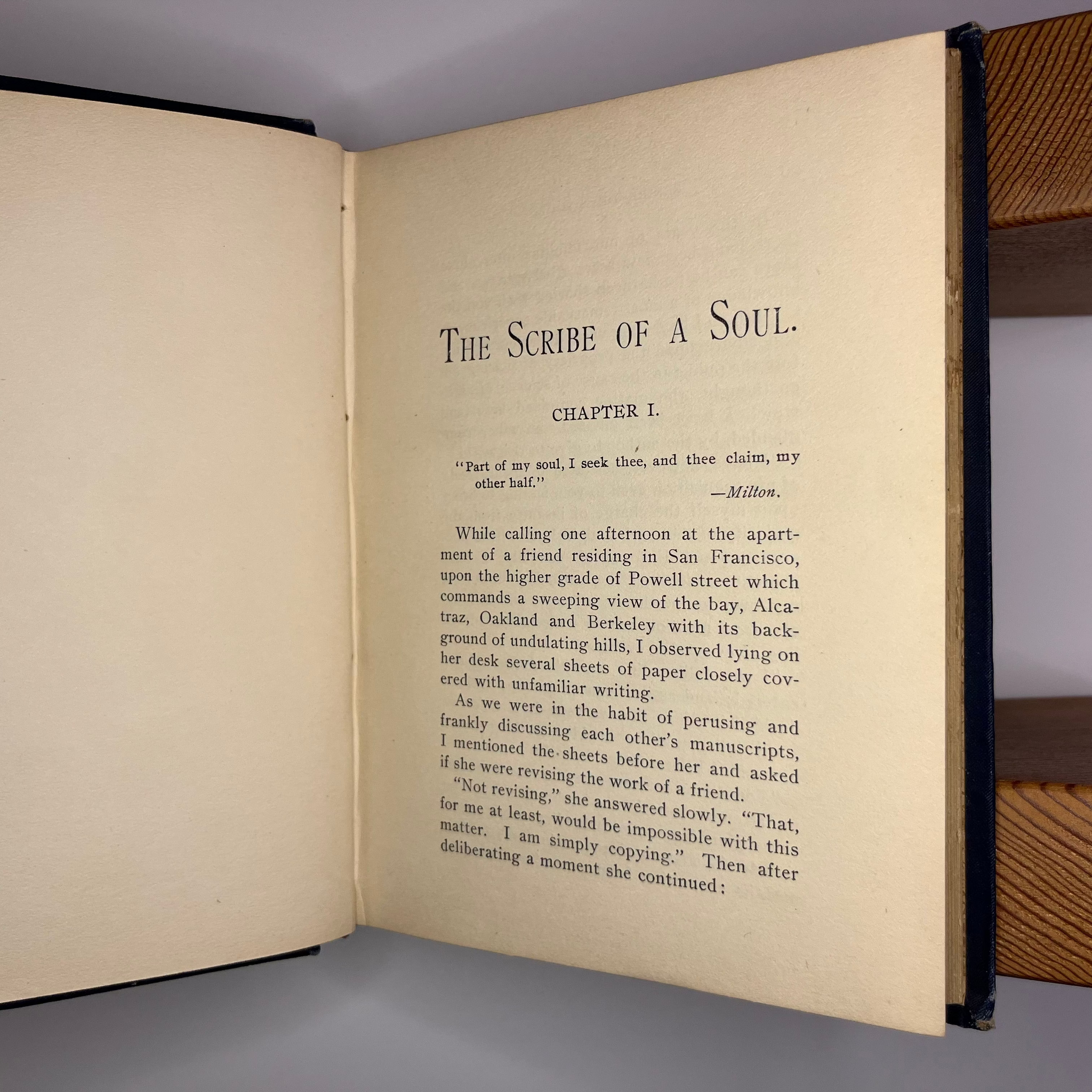 1901 The Scribe Of A Soul by Clara Iza Price