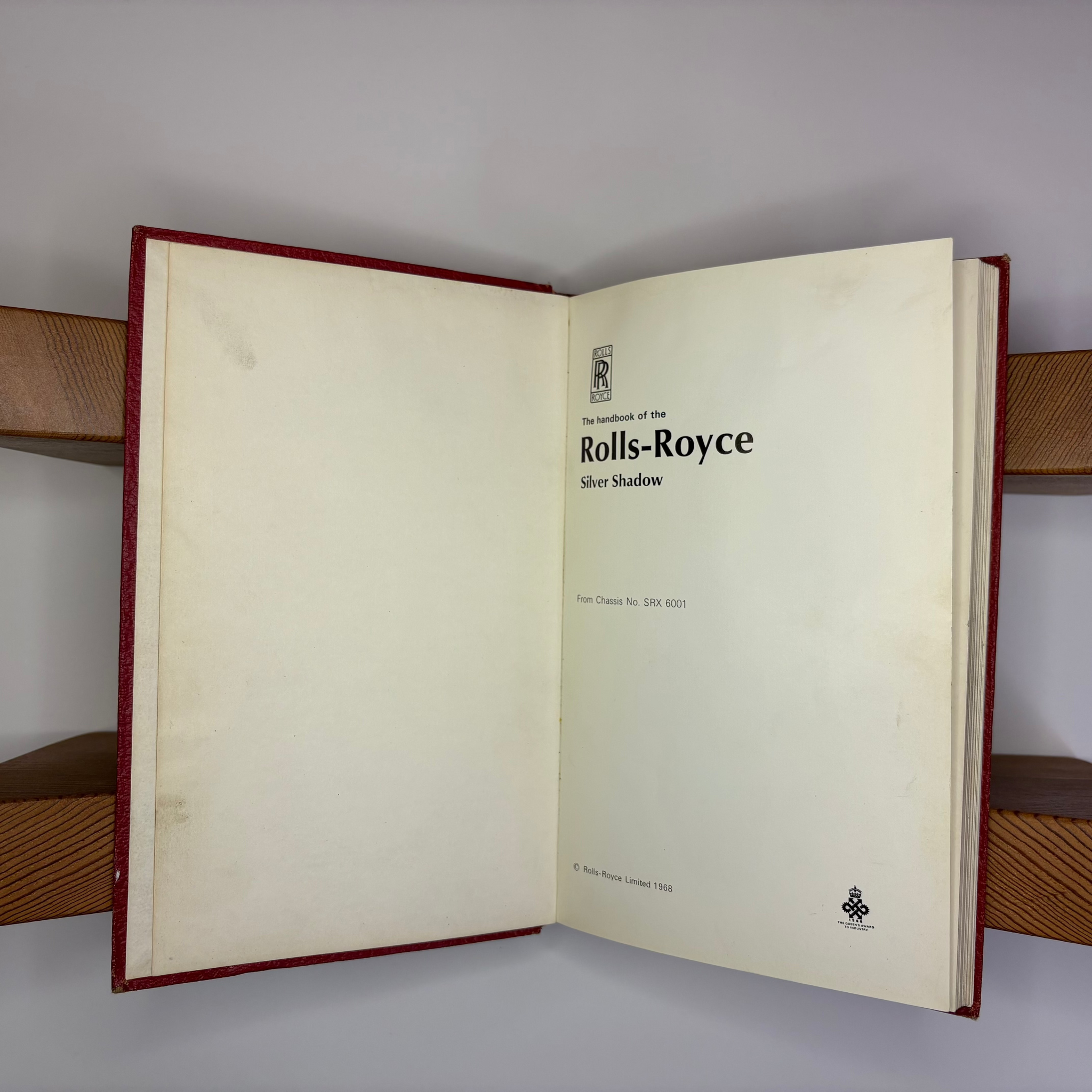 1968 Rolls Royce Silver Shadow Handbook