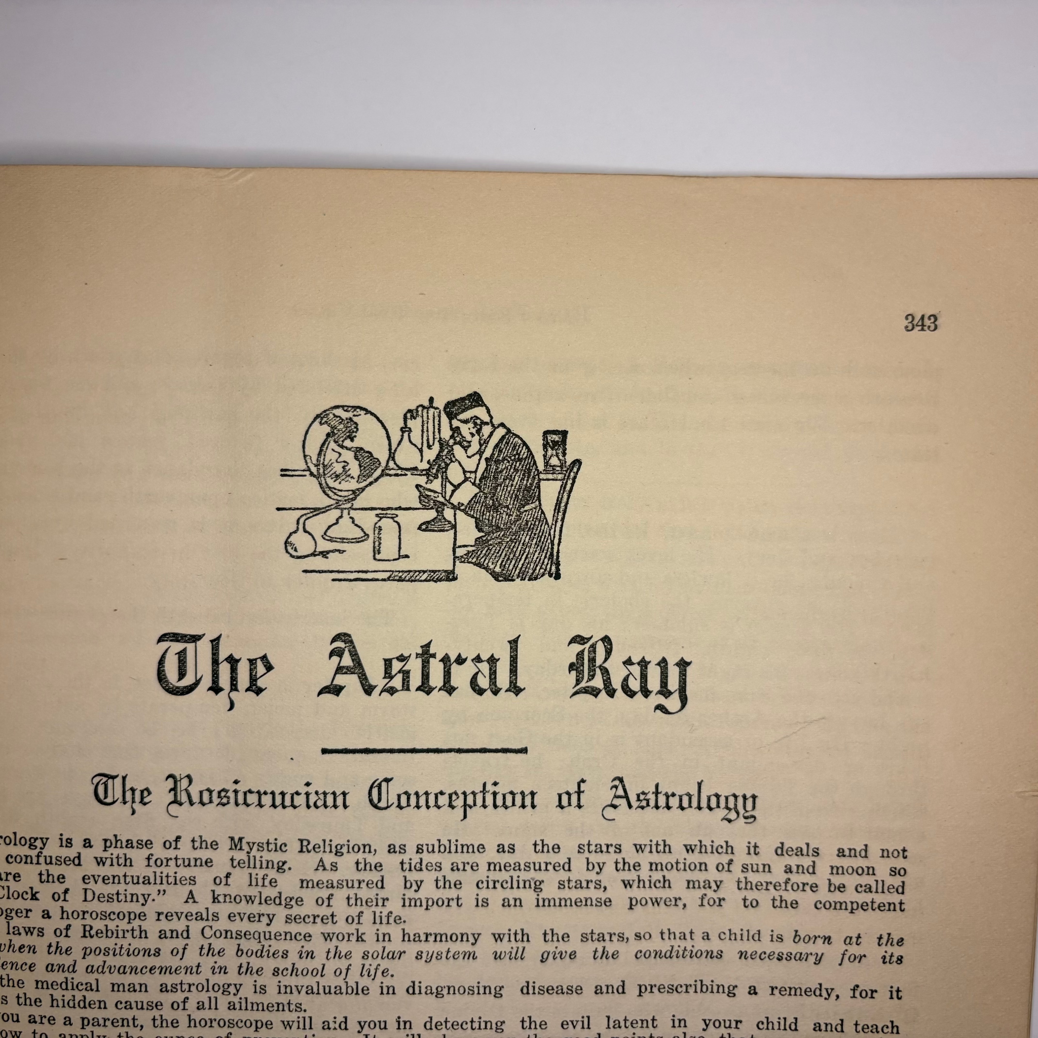 1923 Rosicrucian Order Magazine Of Mystic Light: Rays From The Rose Cross