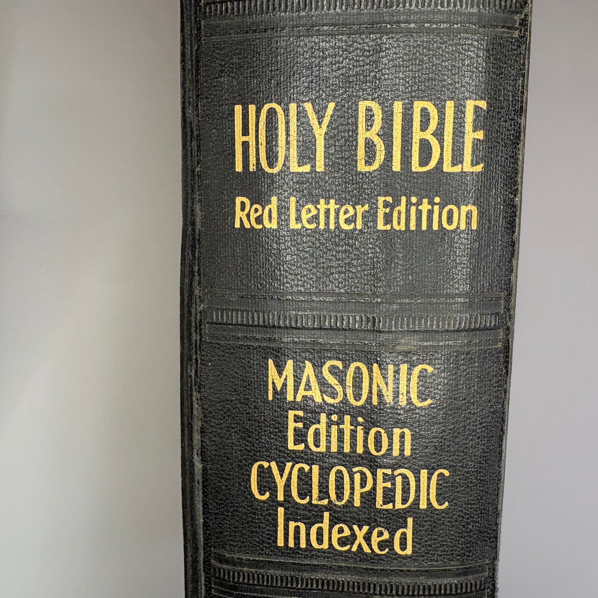 1951 Masonic Holy Bible