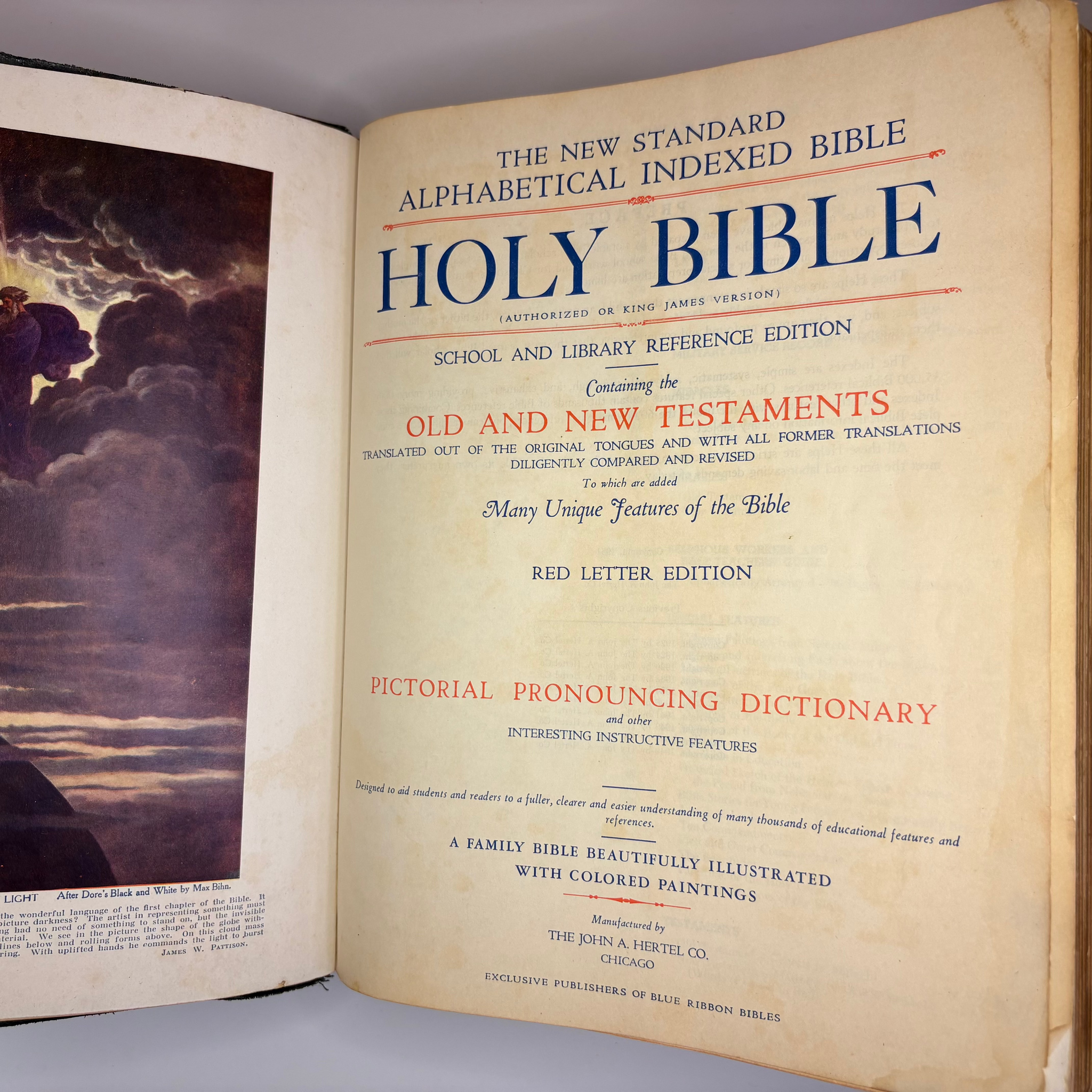 1951 Masonic Holy Bible