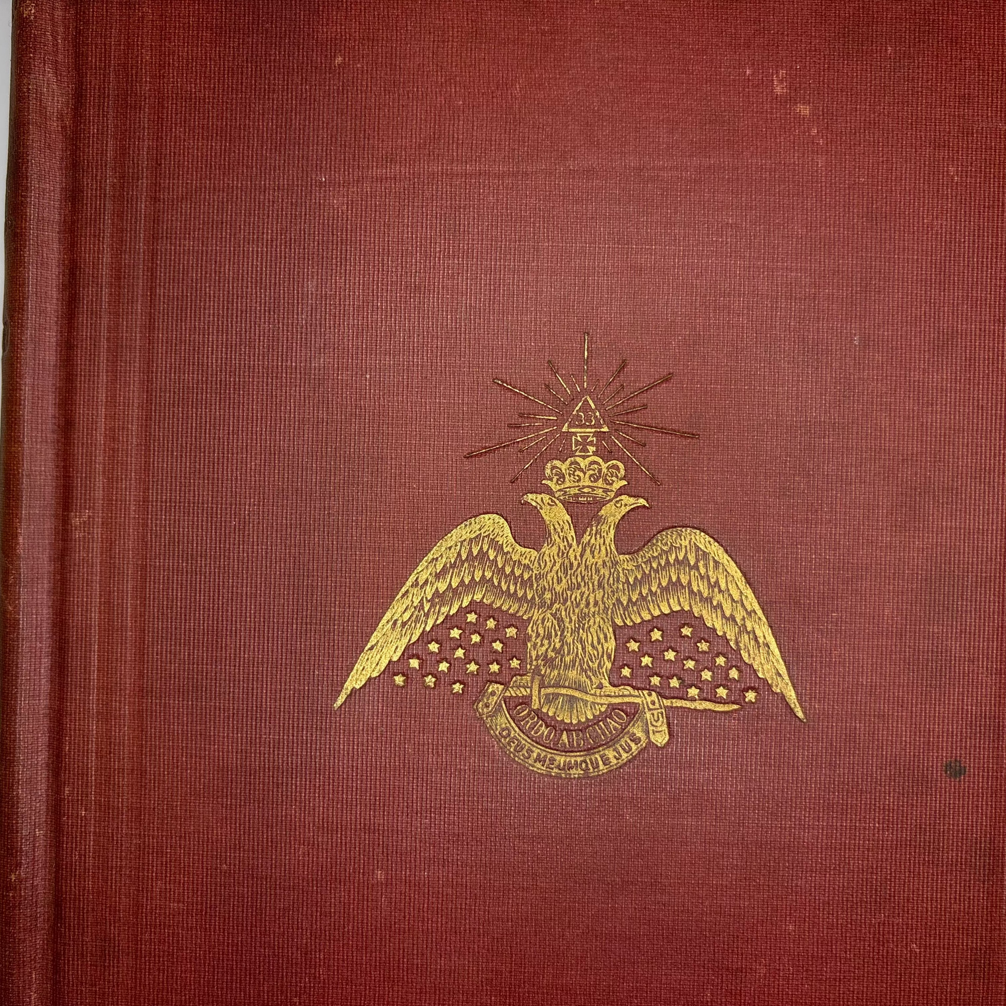 1916 Masonic Morals And Dogma