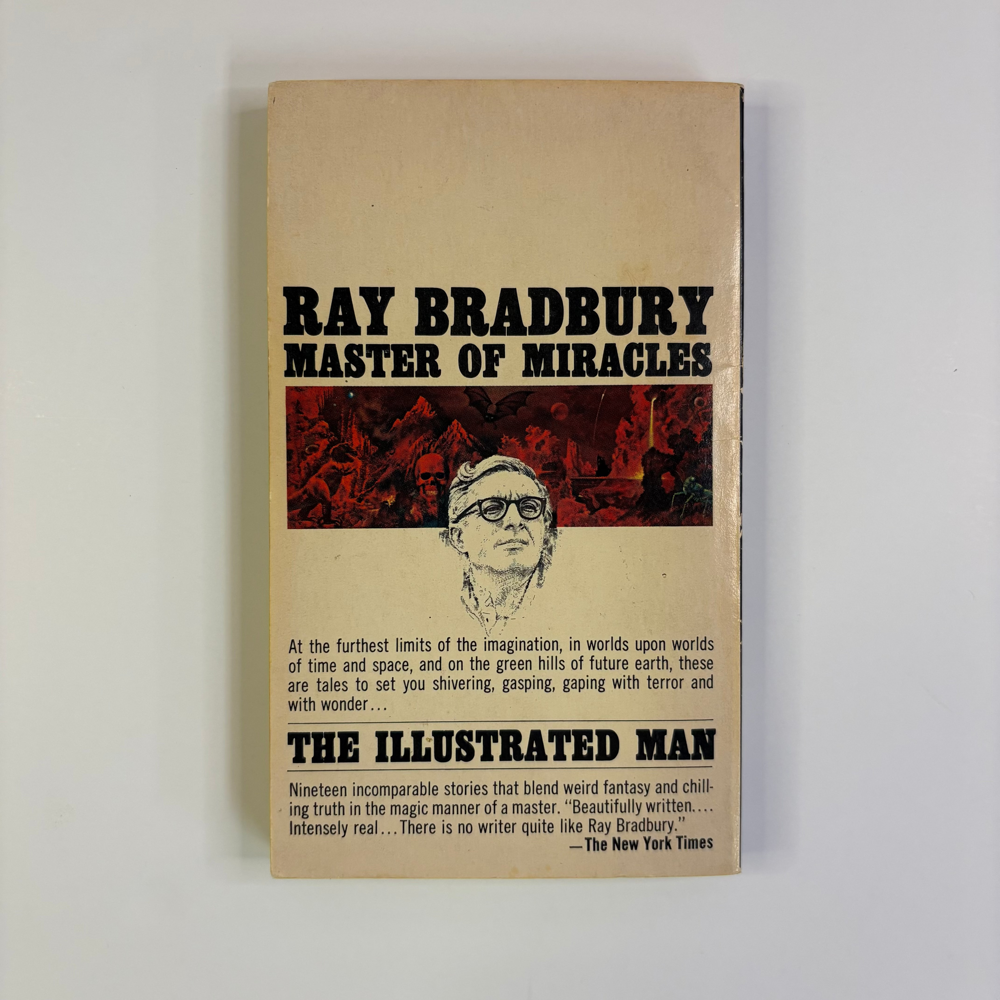 1972 The Illustrated Man Ray Bradbury Signed