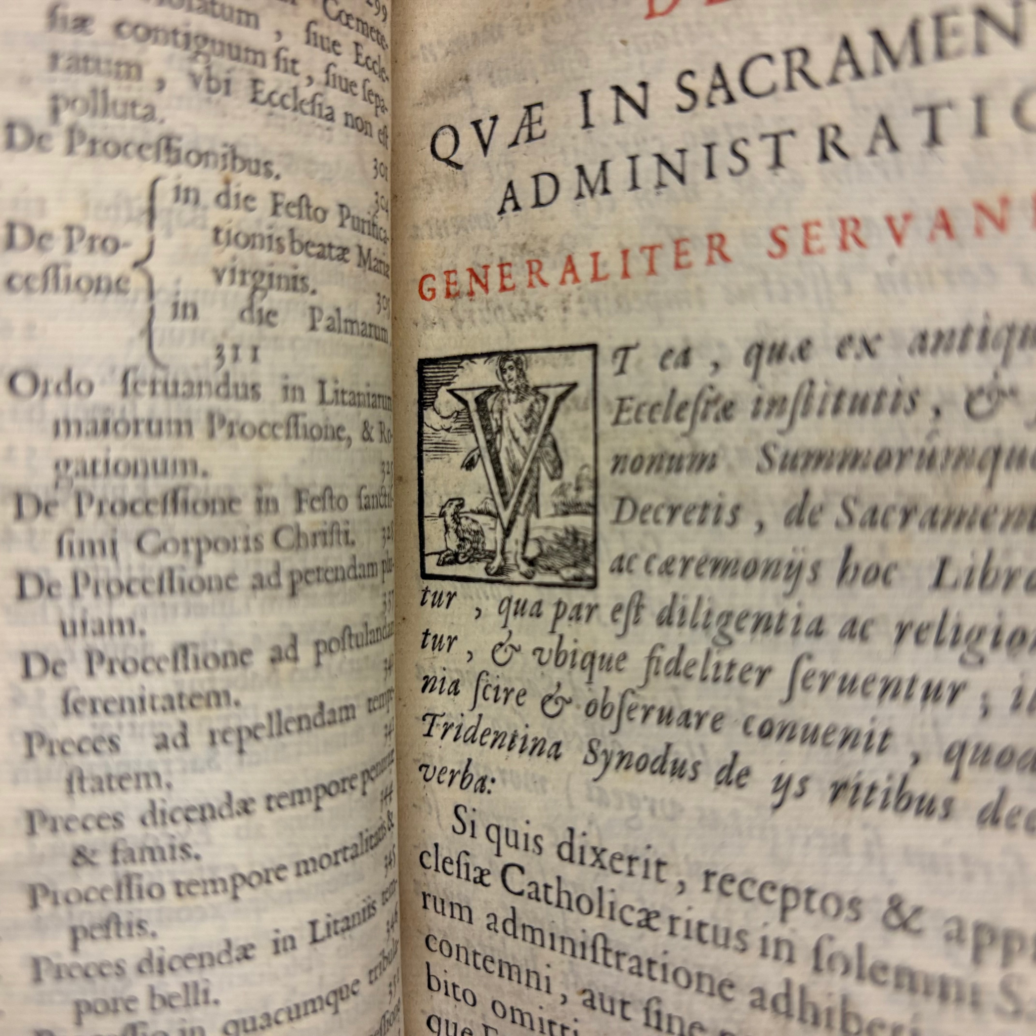 1669 Rituale Romanum [Exorcism, penance, extreme unction manual.]