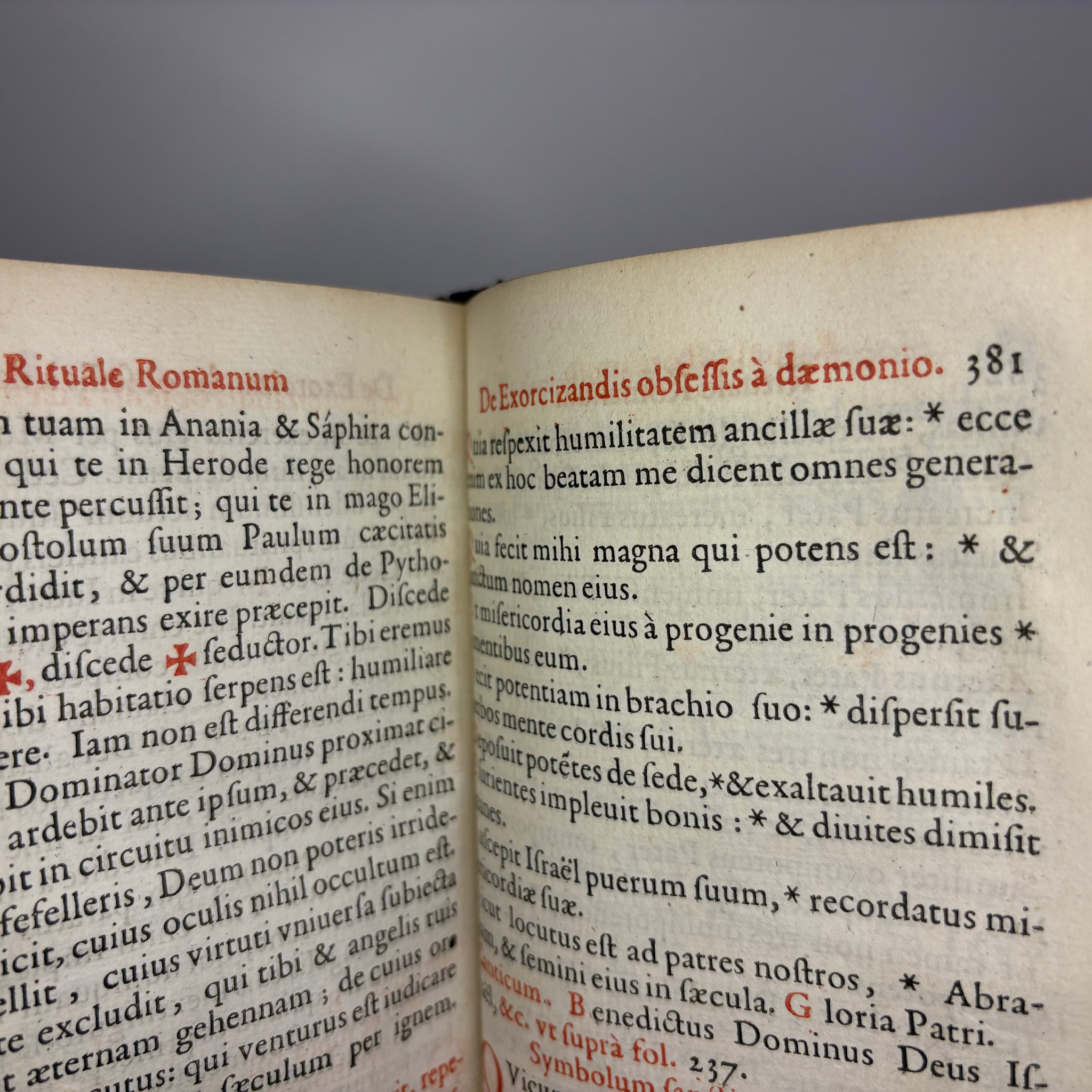 1669 Rituale Romanum [Exorcism, penance, extreme unction manual.]