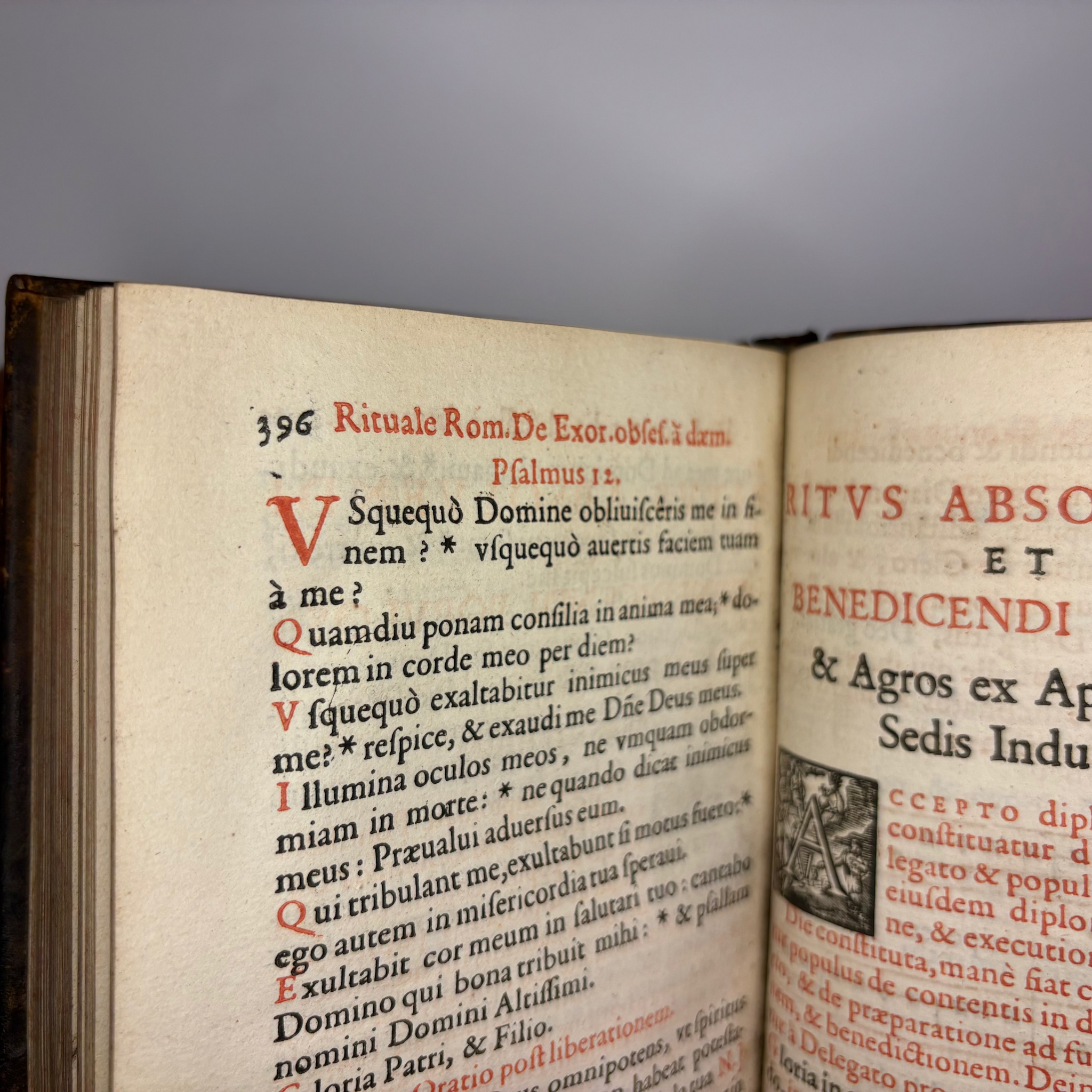 1669 Rituale Romanum [Exorcism, penance, extreme unction manual.]