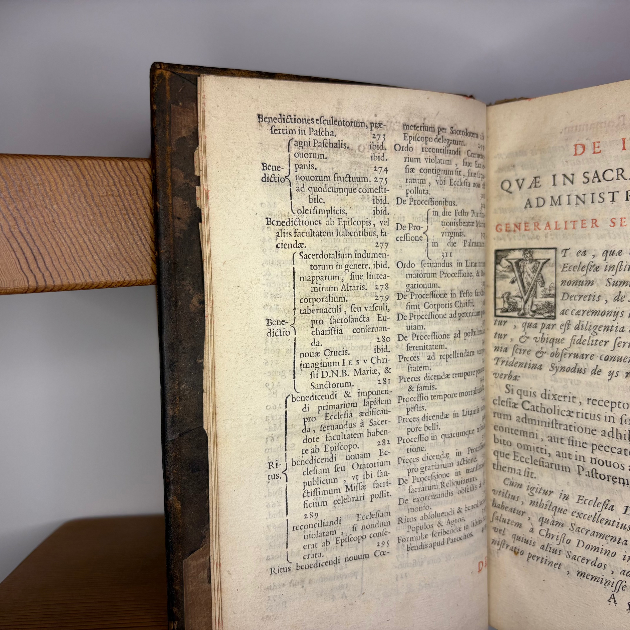 1669 Rituale Romanum [Exorcism, penance, extreme unction manual.]