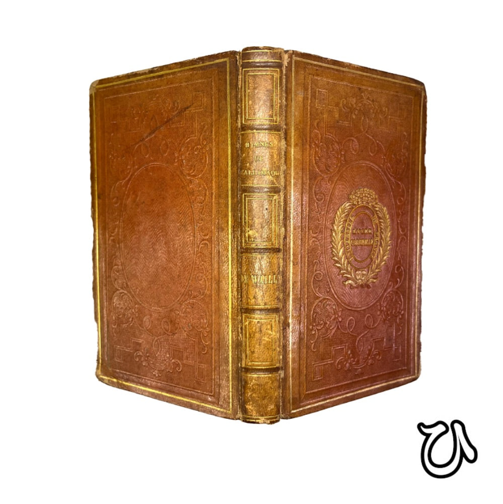 1842 Hymns Of Callimachus Translated to French by Alfred de Wailly