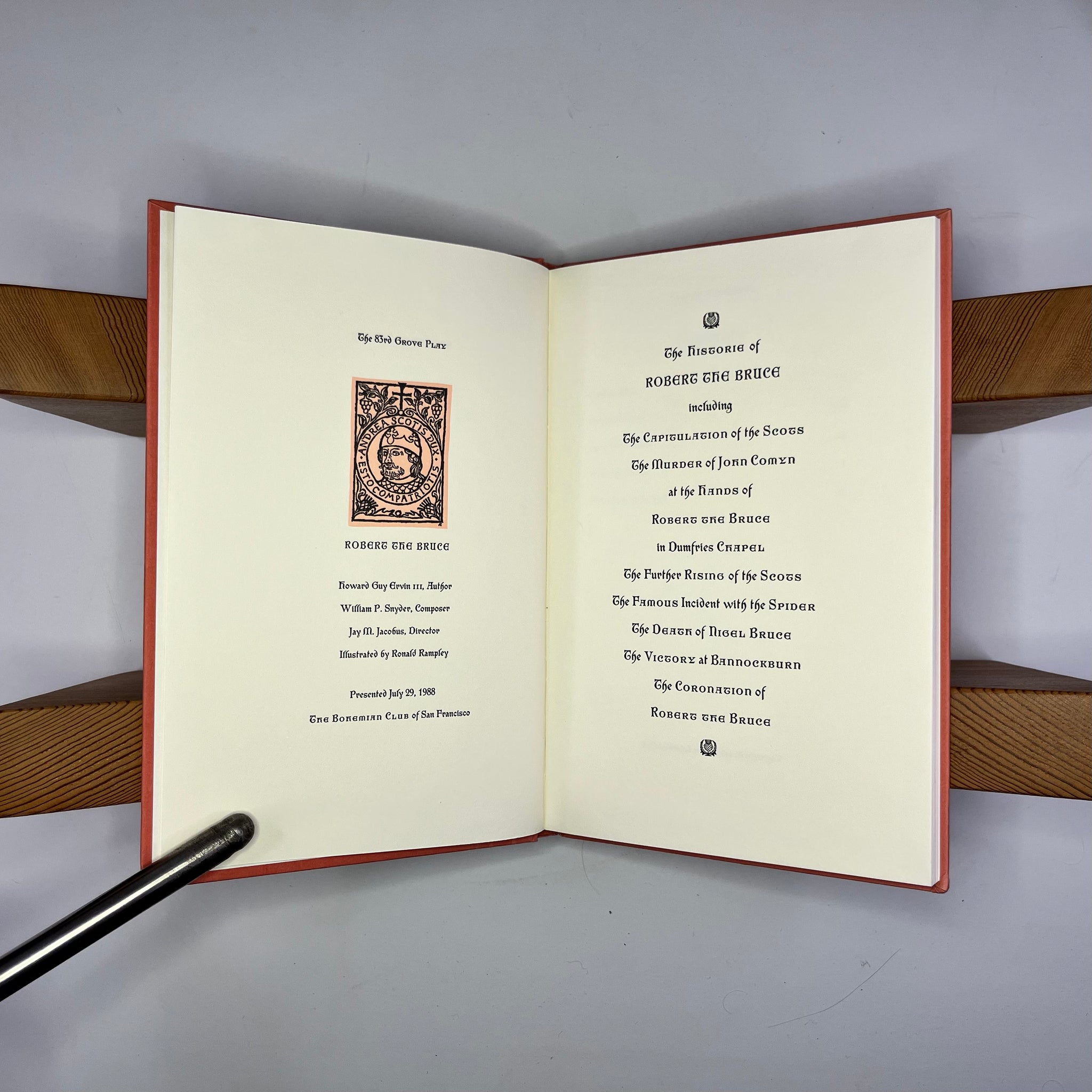 1986 Bohemian Grove, Robert The Bruce