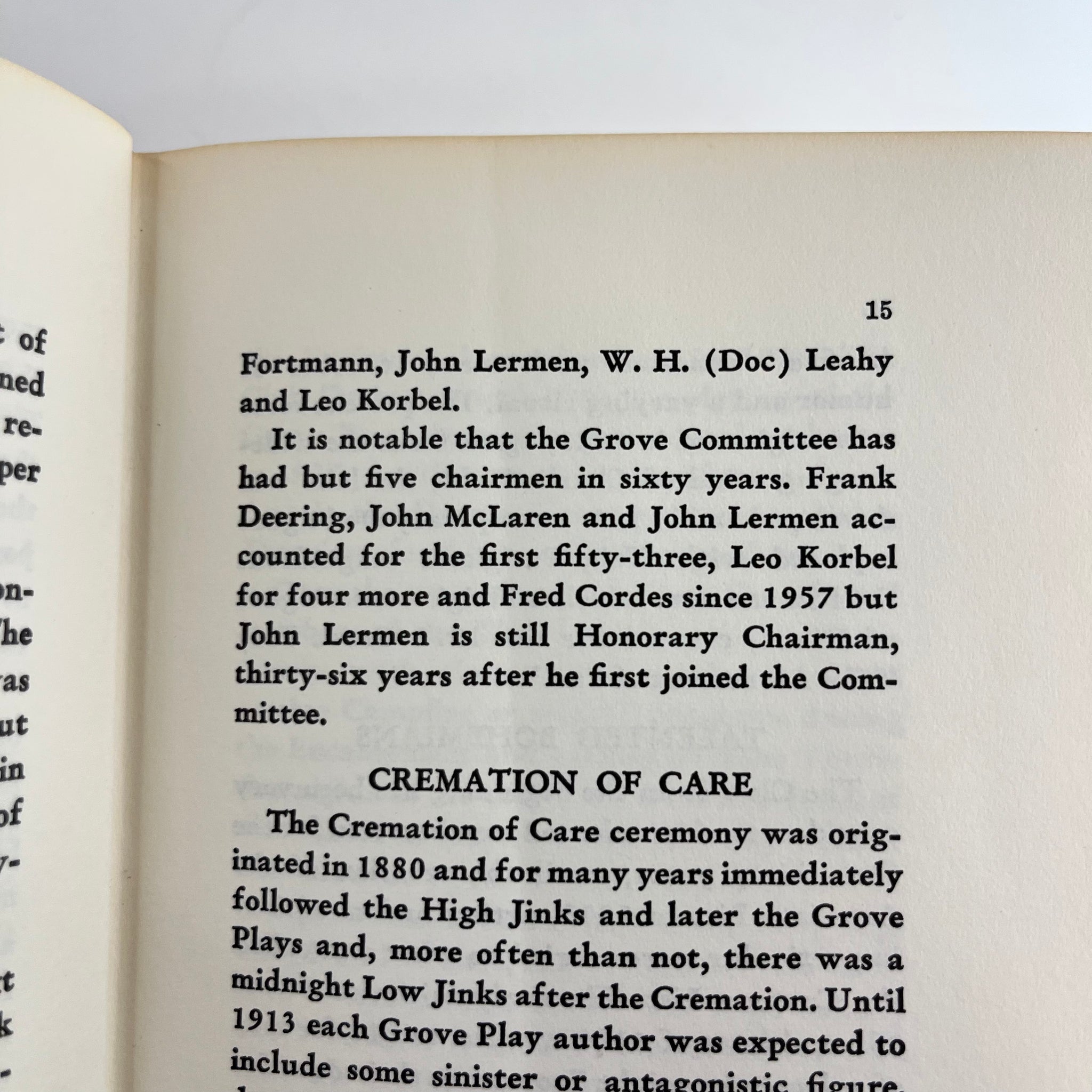 Bohemian Grove Constitution