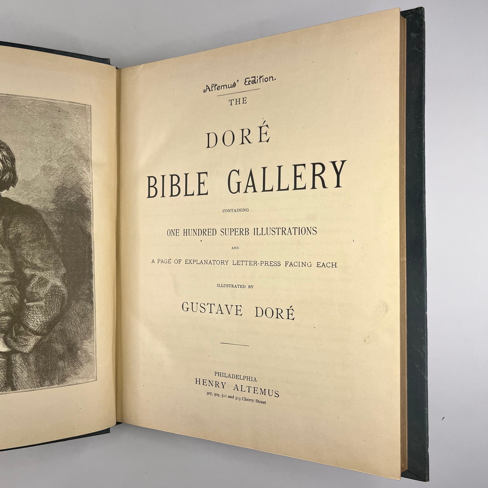 1880 Bible Gallery Illustrated By Gustave Doré Altemus Edition