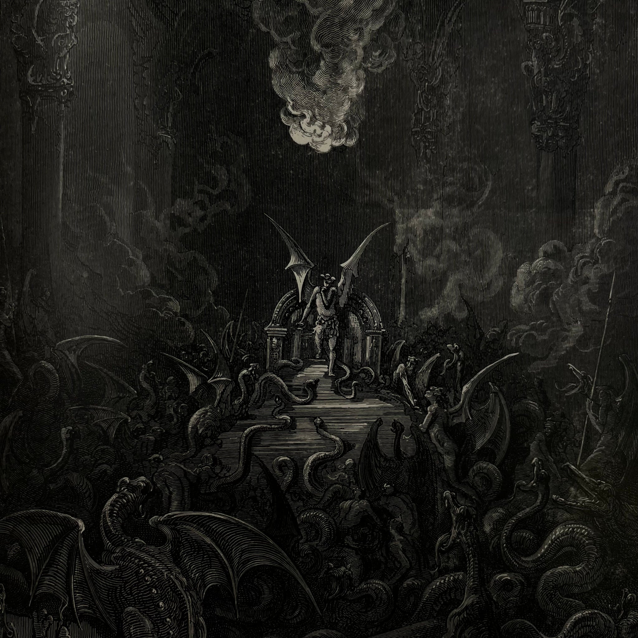 1880 Milton's Paradise Lost Illustrated by Gustave Doré Cassell, Petter, Gaplin & Co. Binding