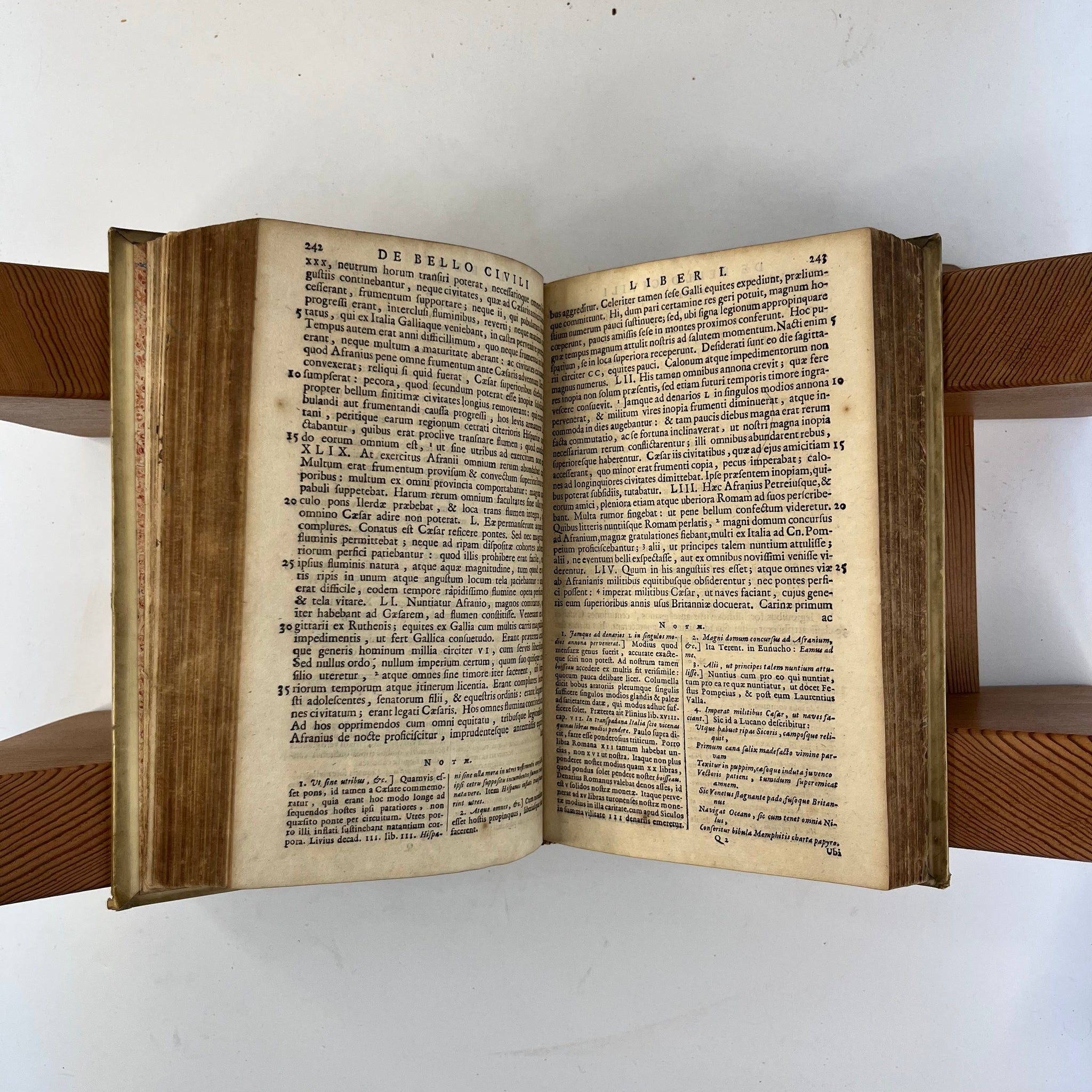 1693 The Works of Julius Caesar with folding maps