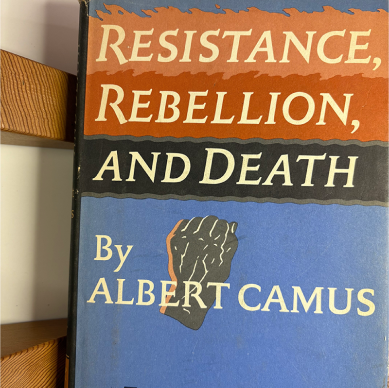 1961 Resistance Rebellion and Death by Albert Camus