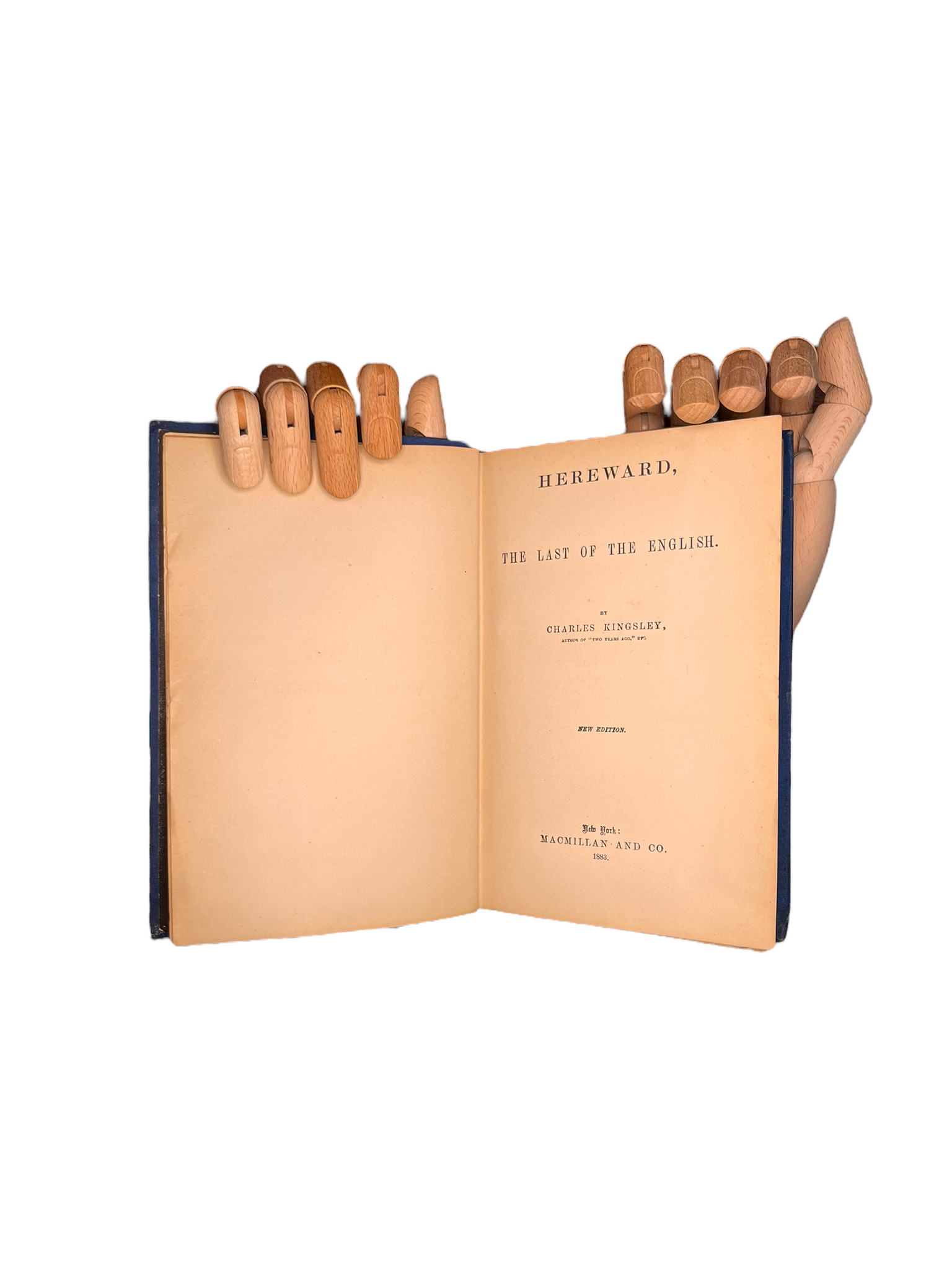 1883 Hereward, The last of the English by Charles Kingsley
