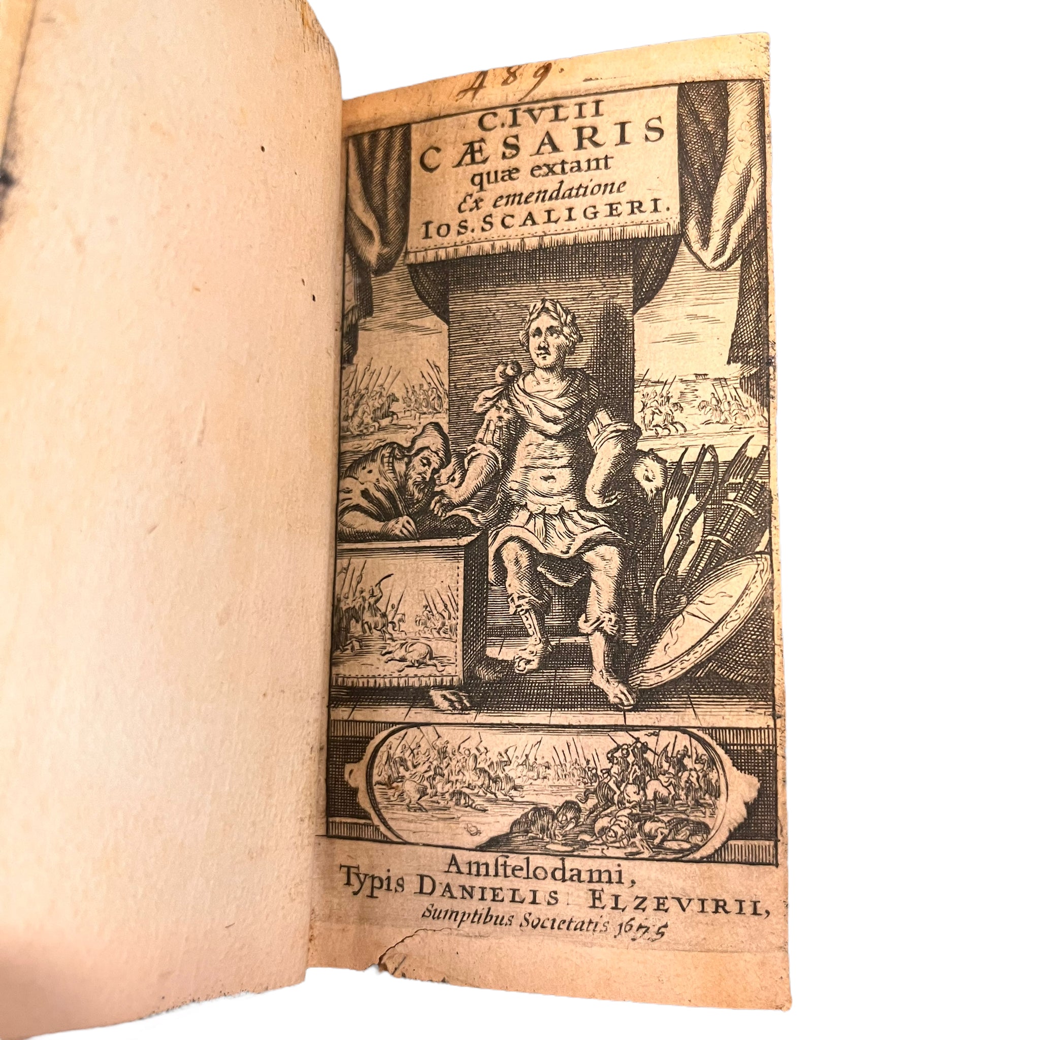 1675 Cæsaris quae extant Ex emendatione los. Scaligeri
