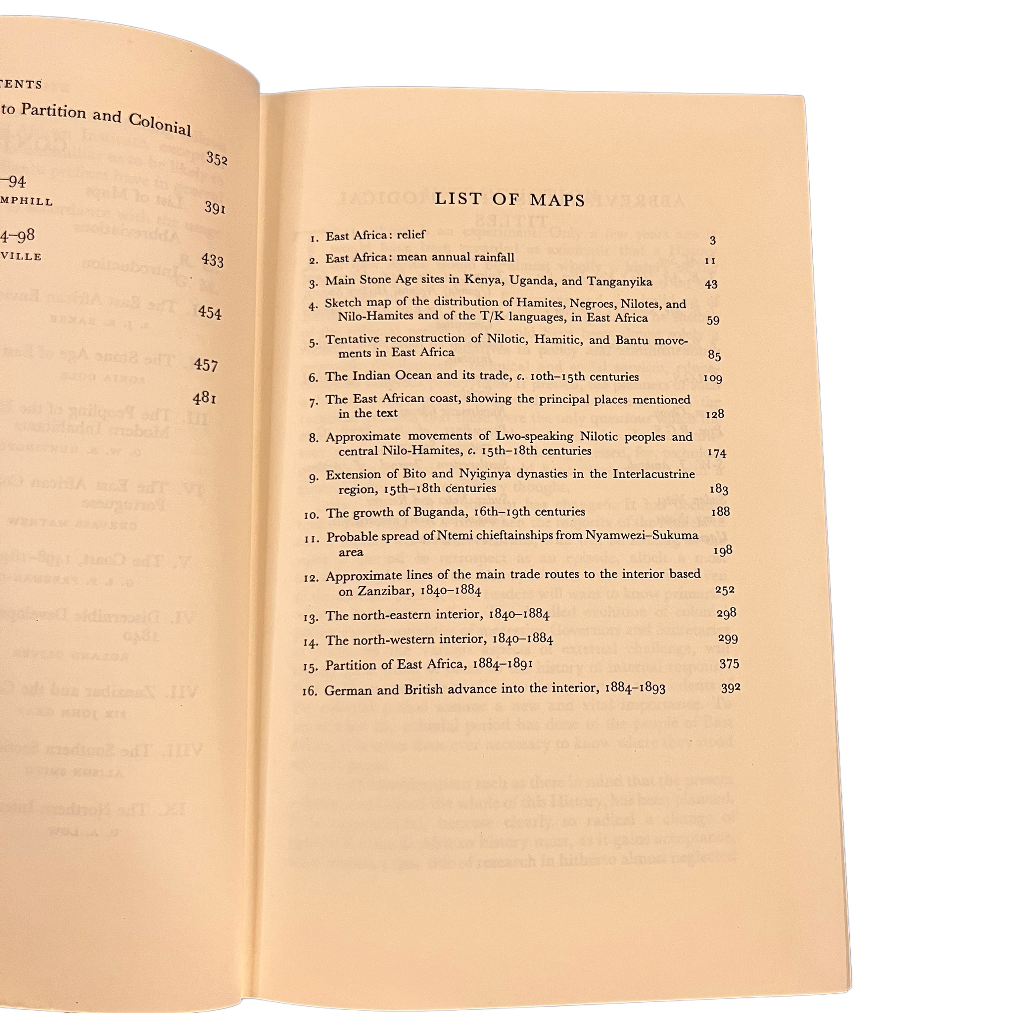 1963 History of East Africa by — Volume I & II